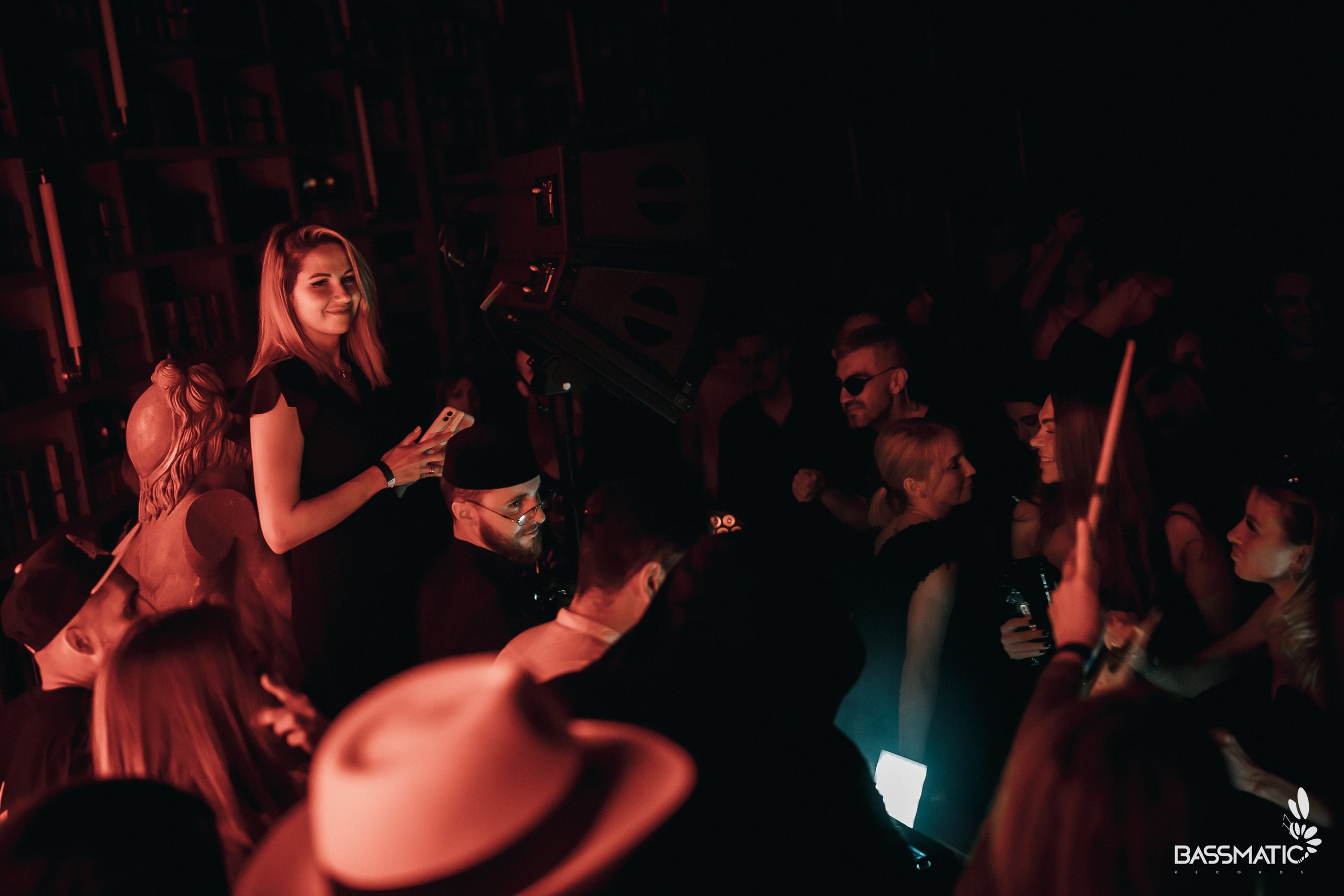 Bassmatic Records at Community. Club Reportage Photographer in Moscow