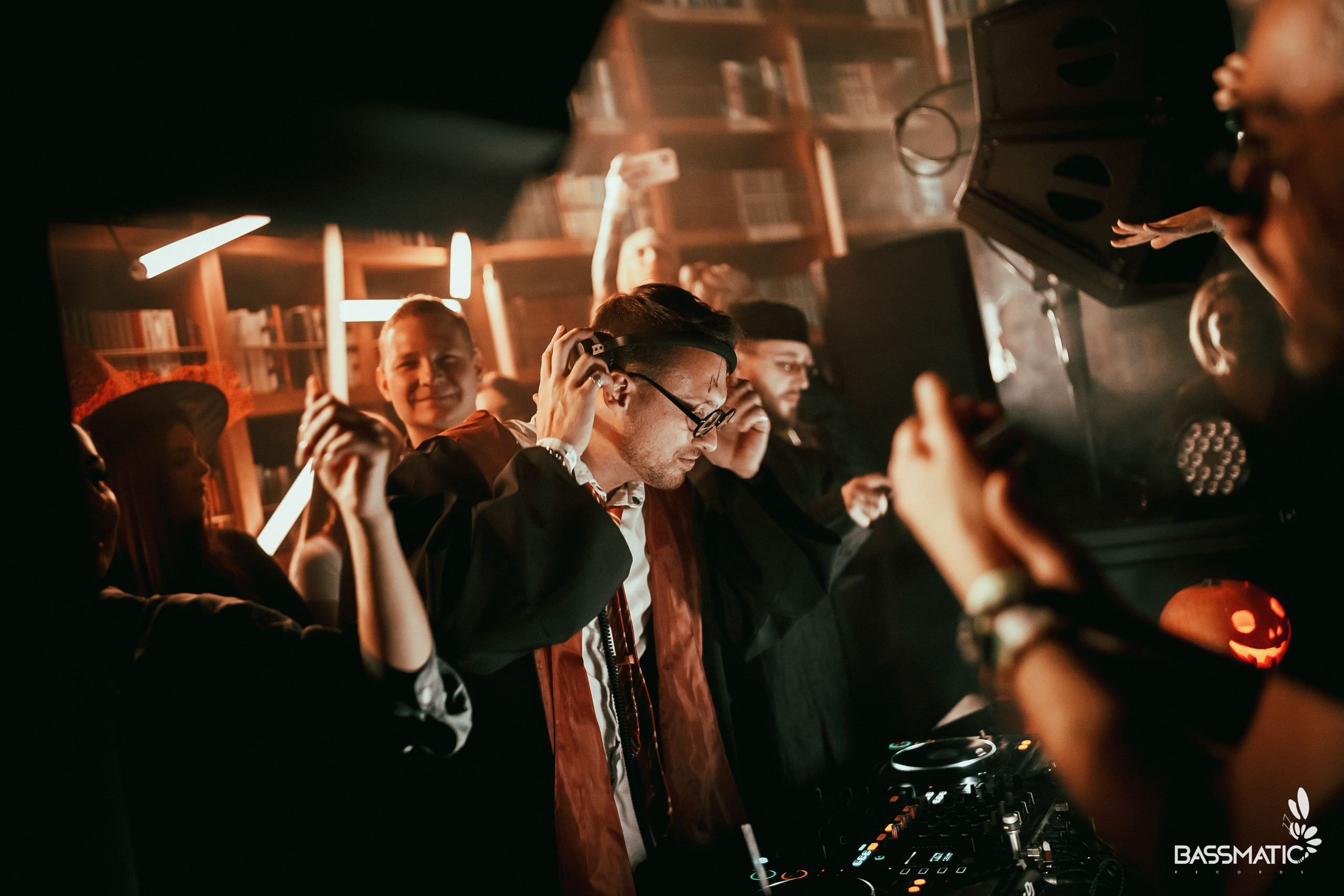 Bassmatic Records at Community. Club Reportage Photographer in Moscow