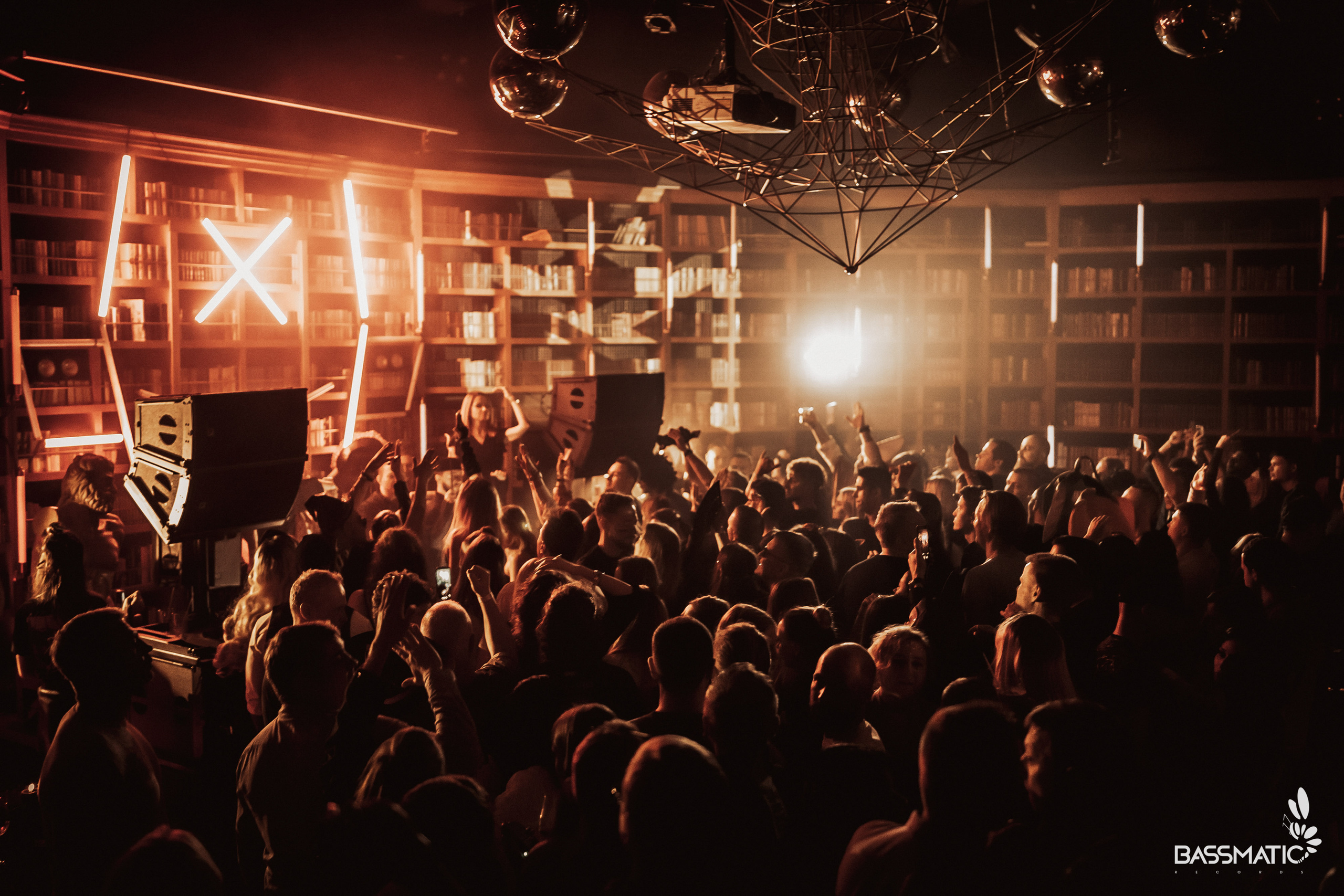 Bassmatic Records at Community. Club Reportage Photographer in Moscow