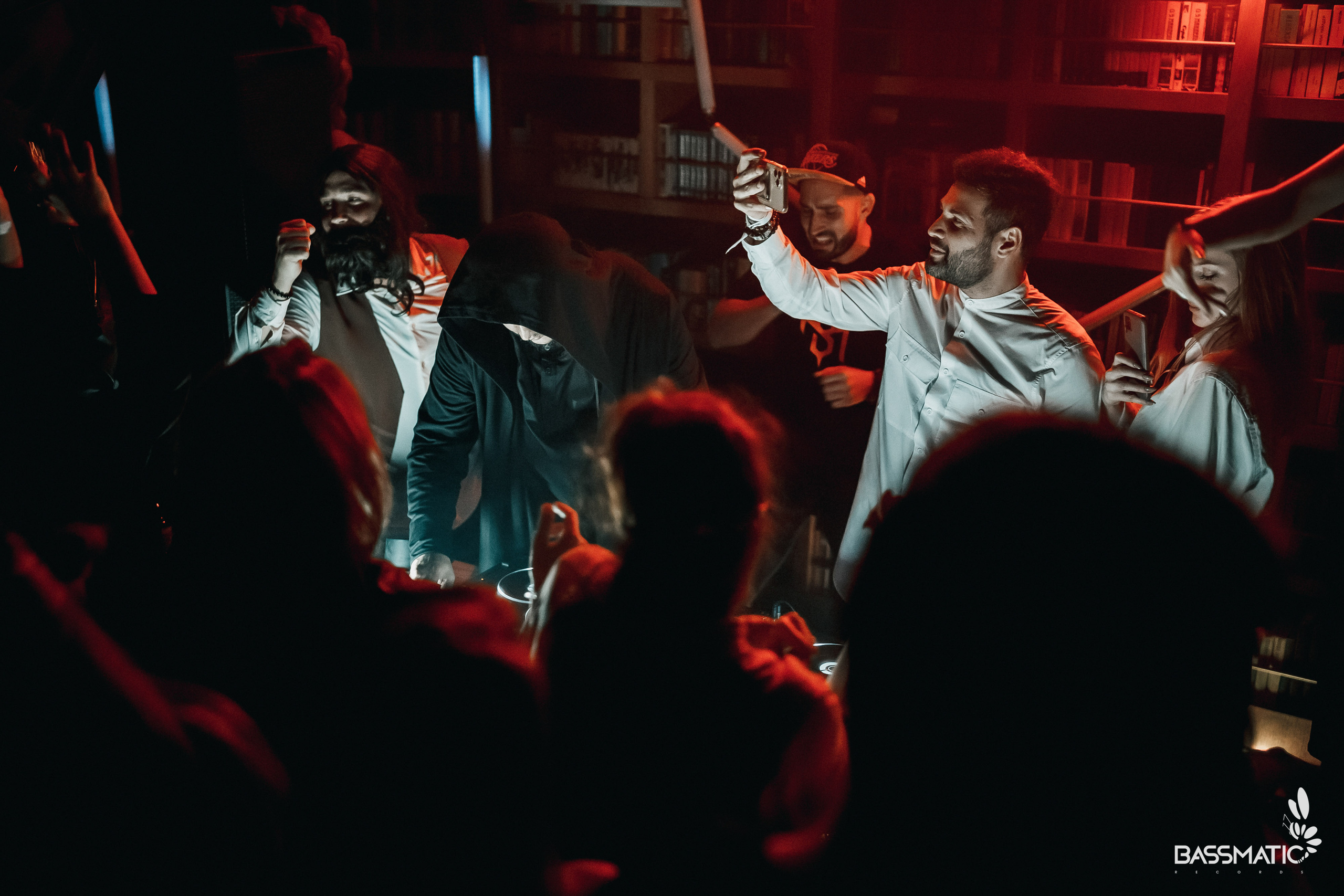 Bassmatic Records at Community. Club Reportage Photographer in Moscow