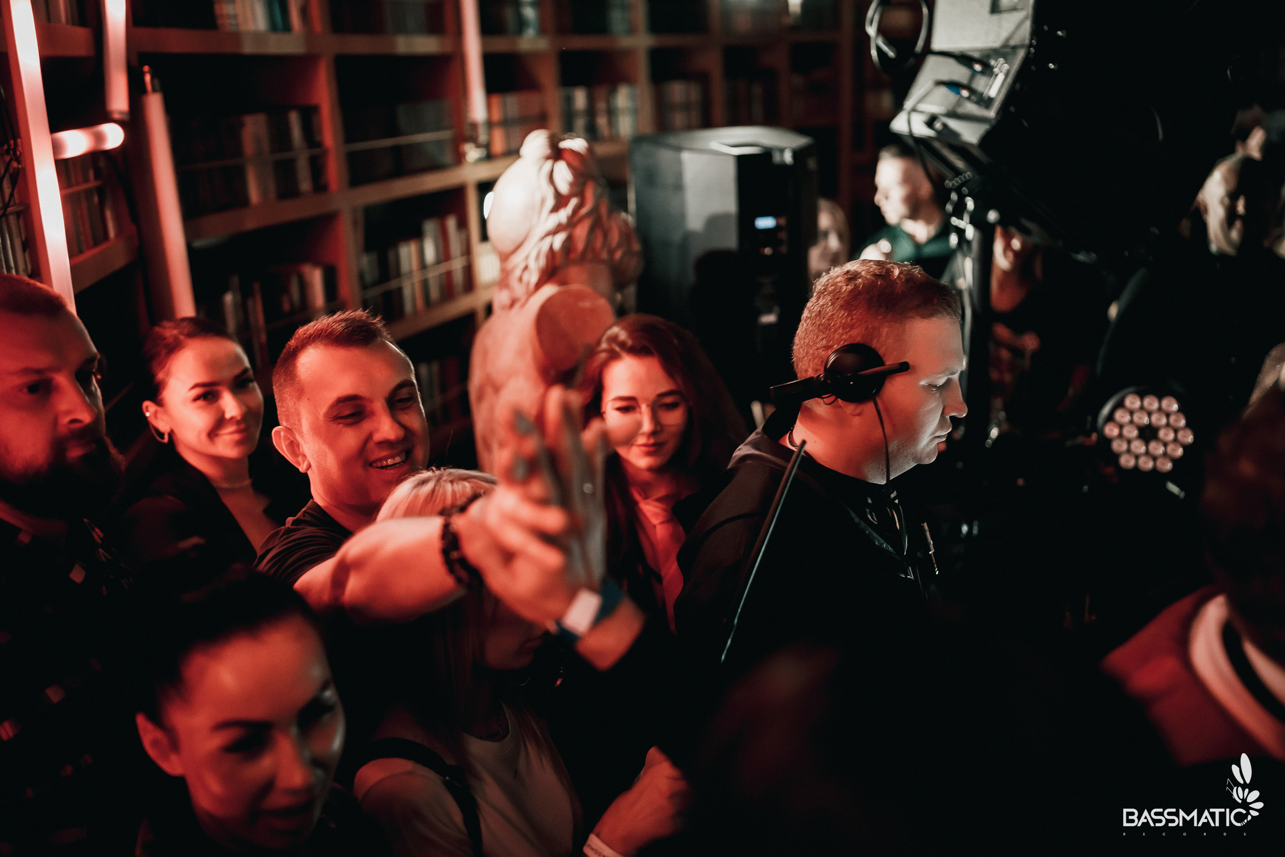 Bassmatic Records at Community. Club Reportage Photographer in Moscow