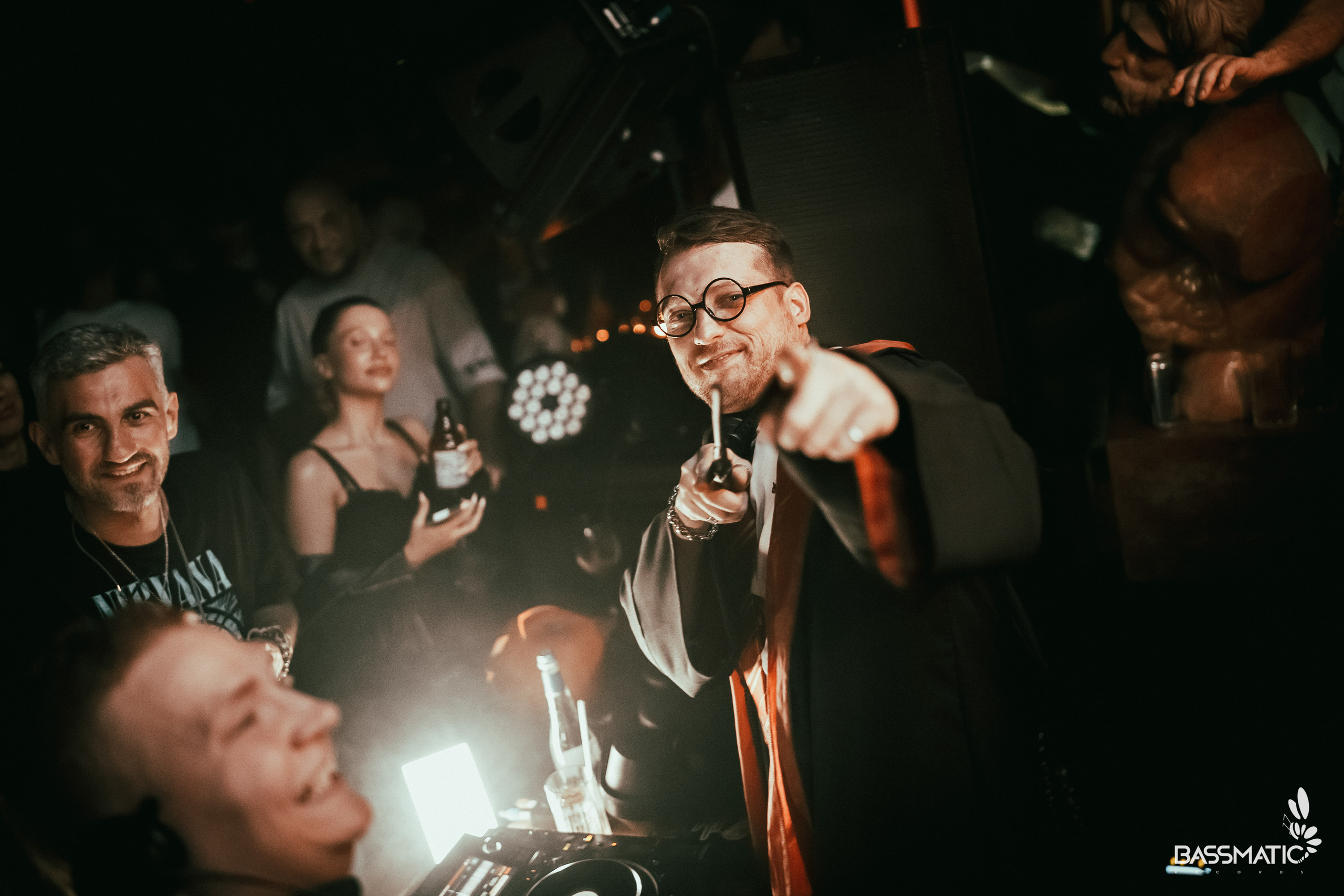 Bassmatic Records at Community. Club Reportage Photographer in Moscow