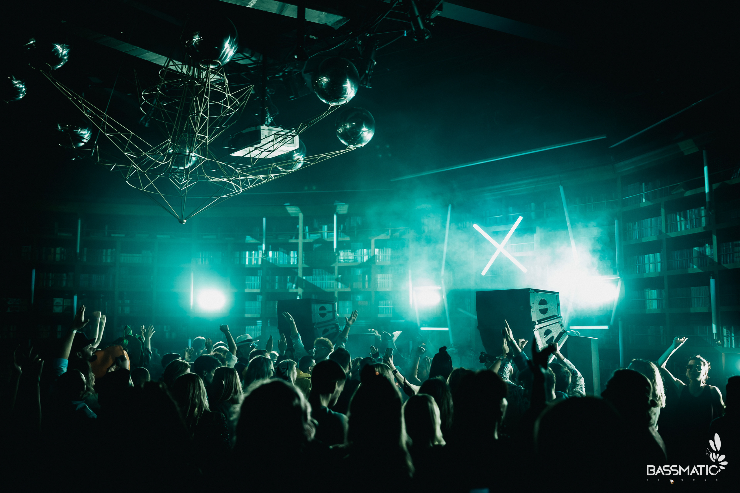 Bassmatic Records at Community. Club Reportage Photographer in Moscow