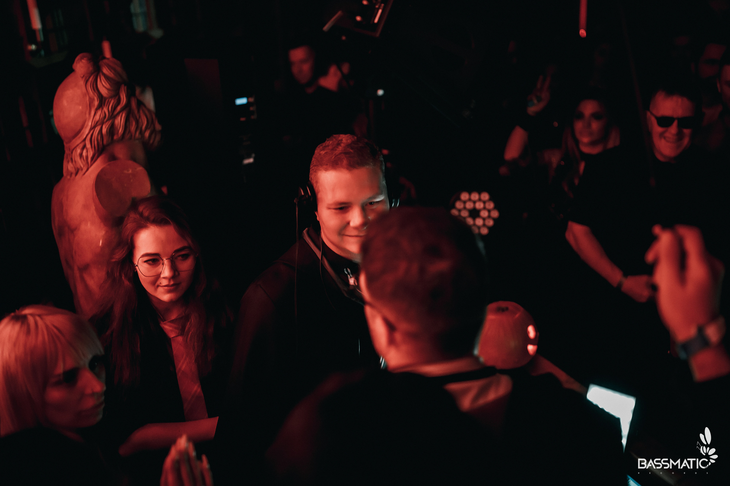 Bassmatic Records at Community. Club Reportage Photographer in Moscow