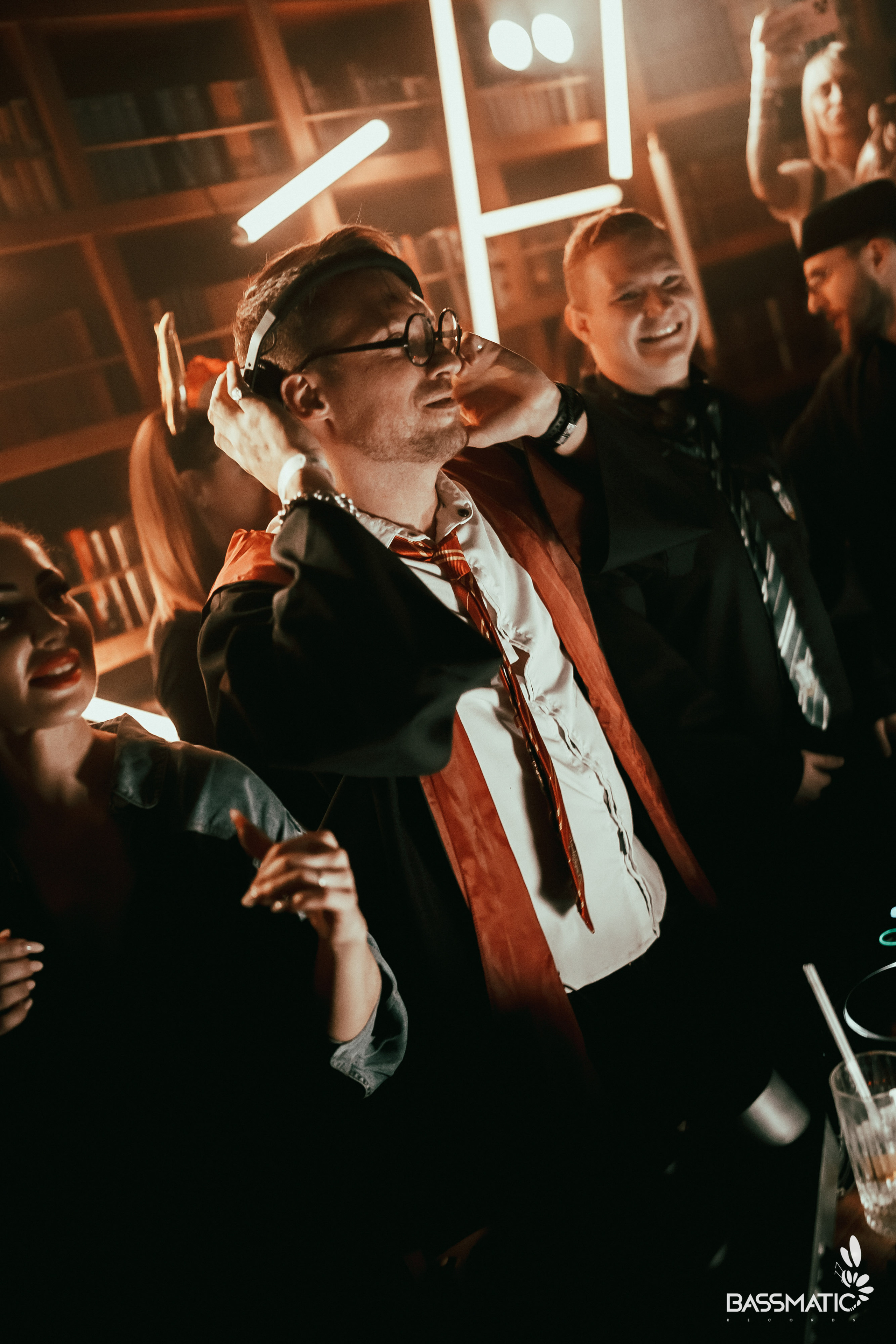 Bassmatic Records at Community. Club Reportage Photographer in Moscow