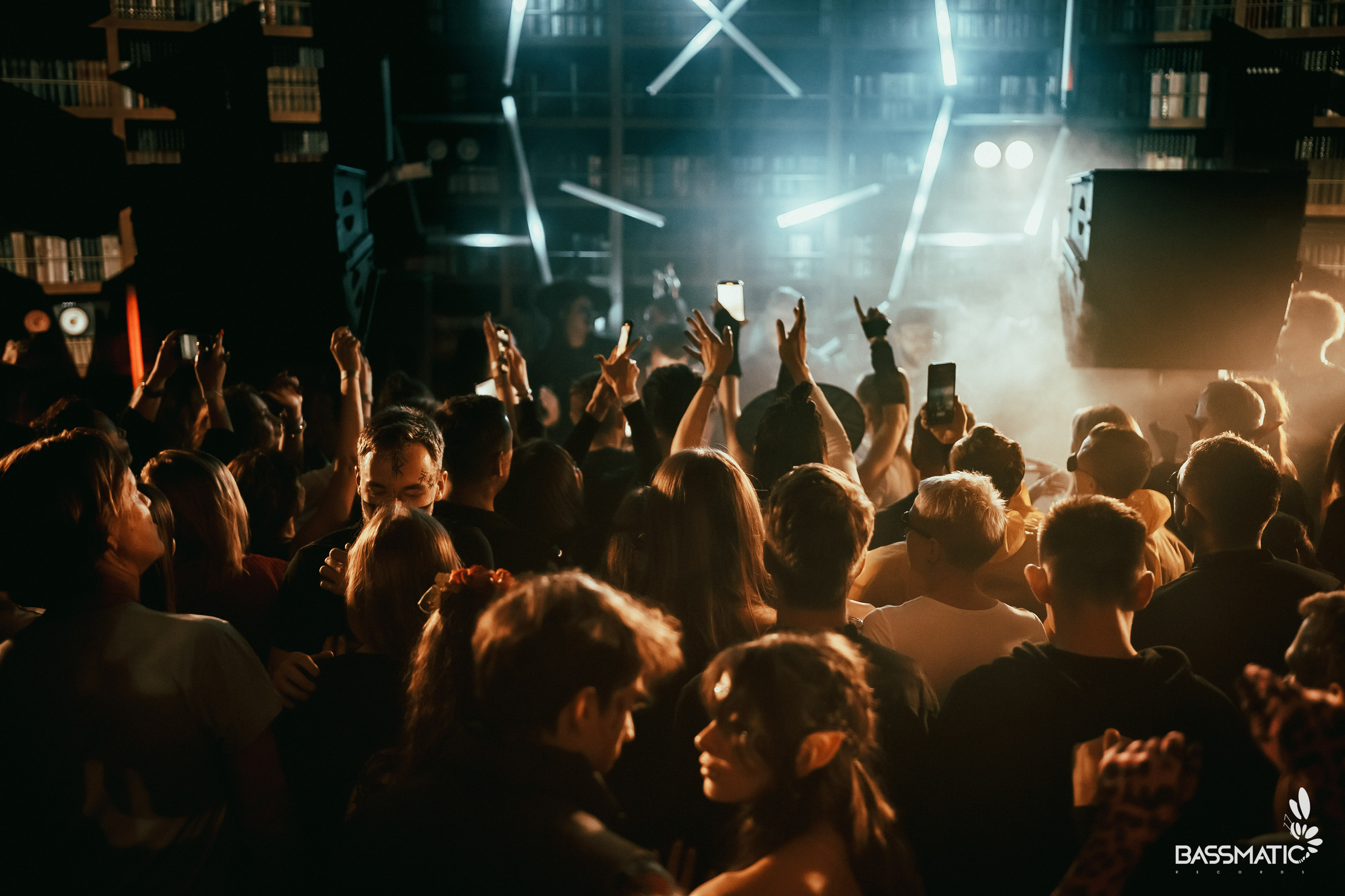 Bassmatic Records at Community. Club Reportage Photographer in Moscow