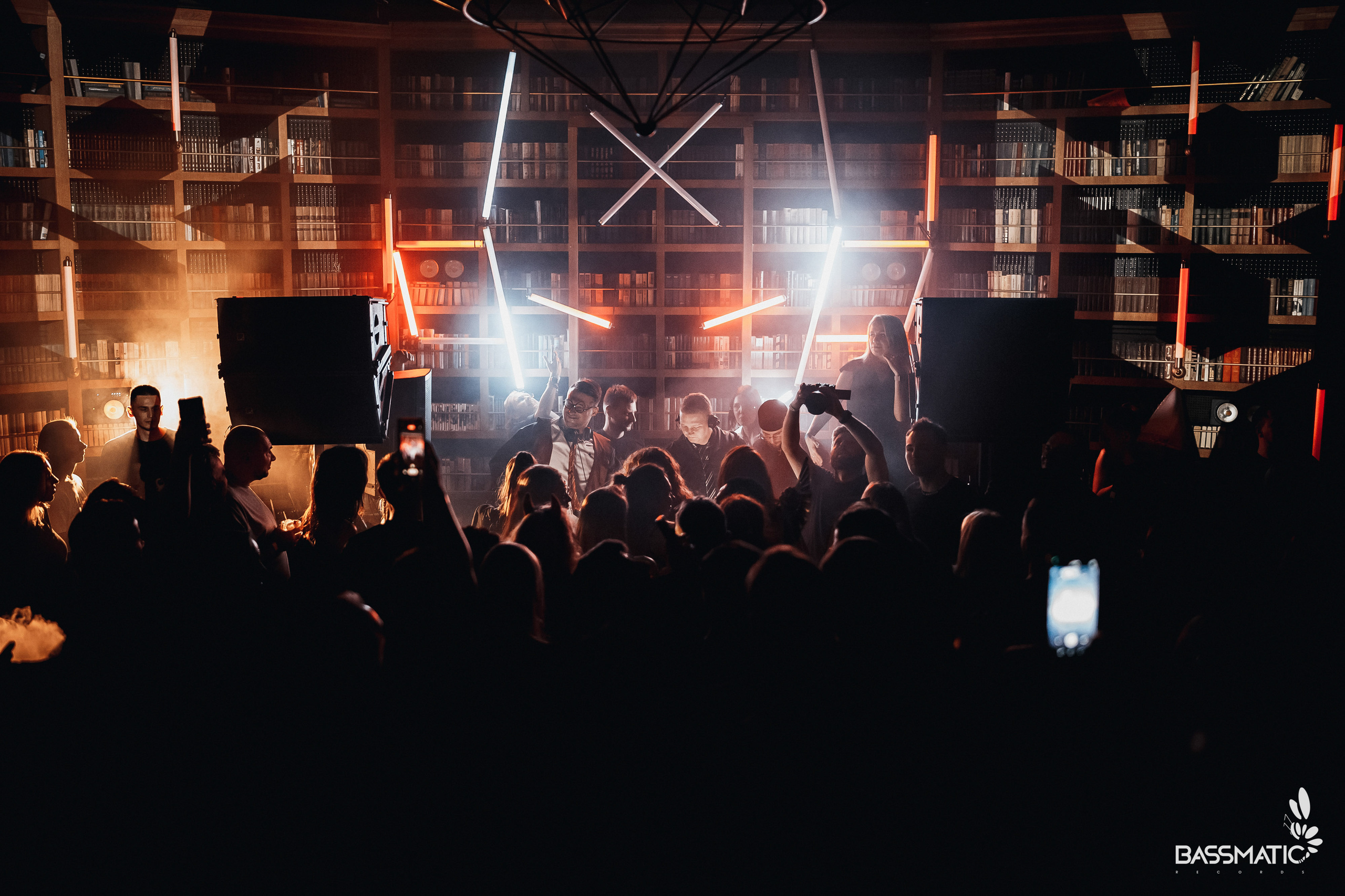 Bassmatic Records at Community. Club Reportage Photographer in Moscow