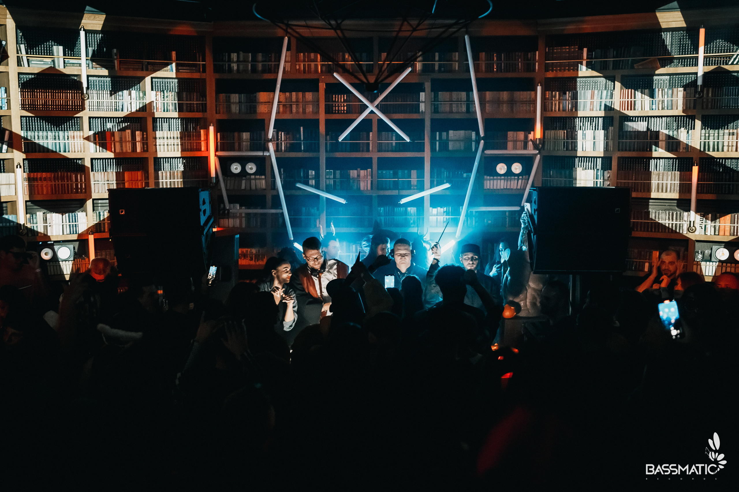 Bassmatic Records at Community. Club Reportage Photographer in Moscow
