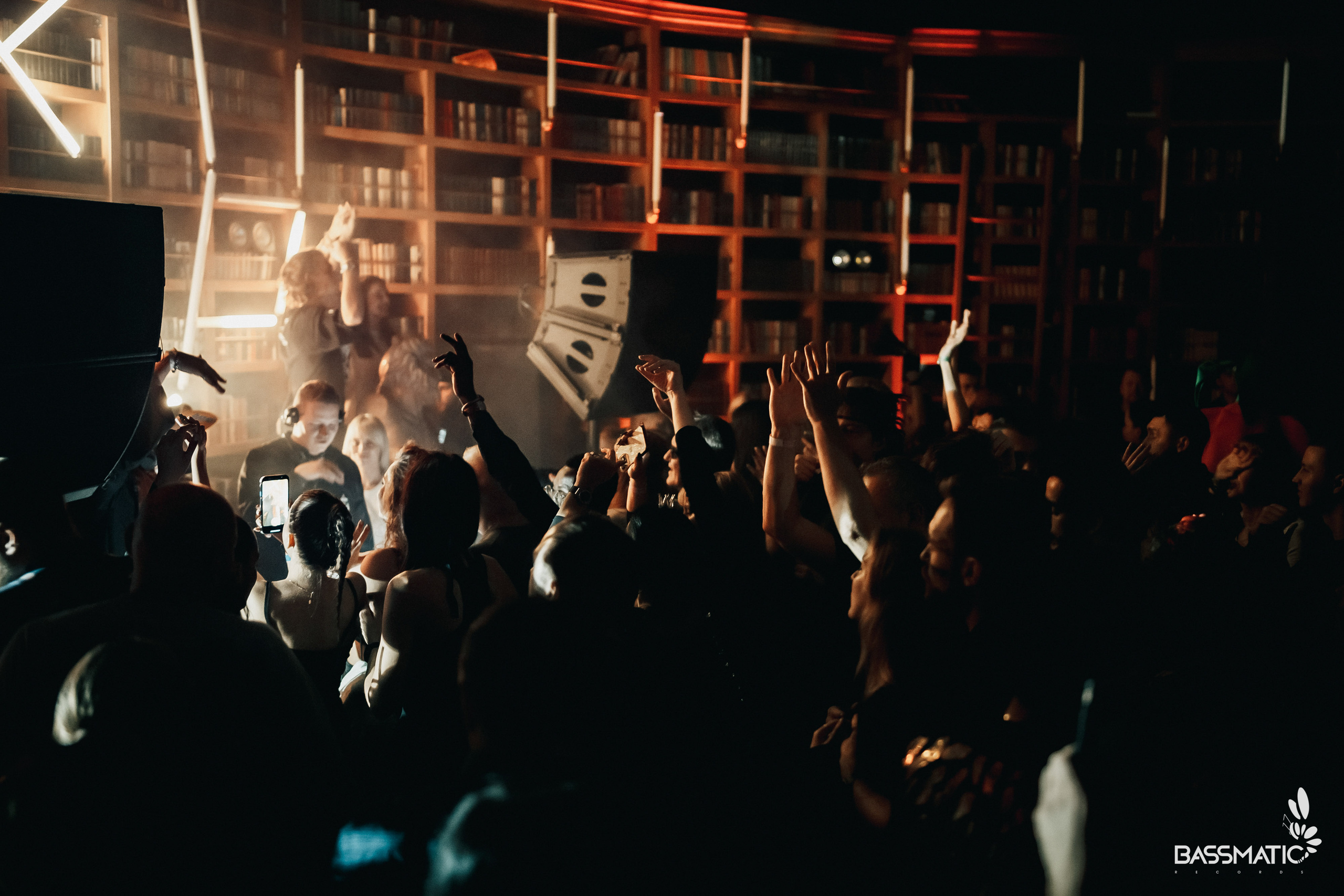 Bassmatic Records at Community. Club Reportage Photographer in Moscow