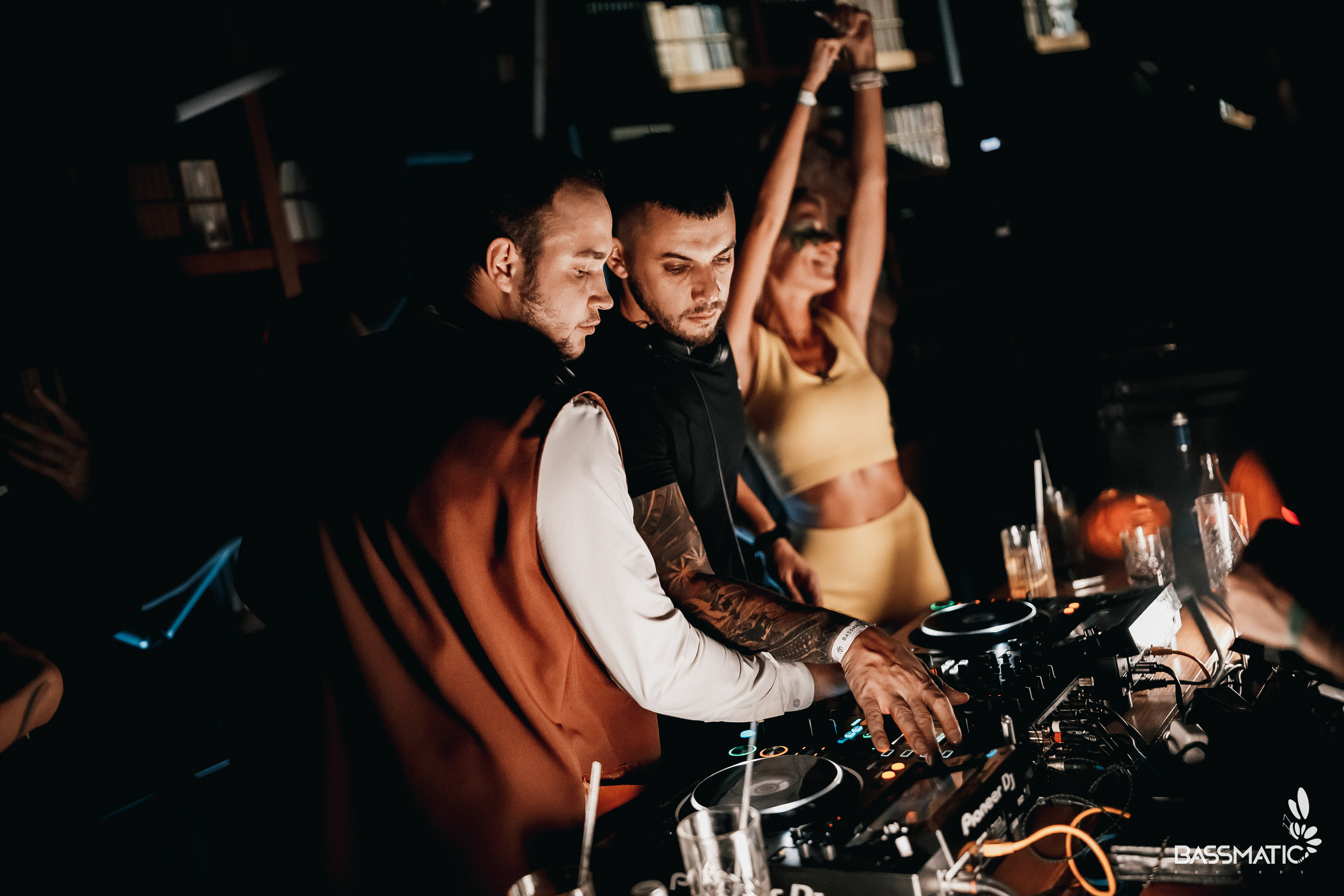 Bassmatic Records at Community. Club Reportage Photographer in Moscow