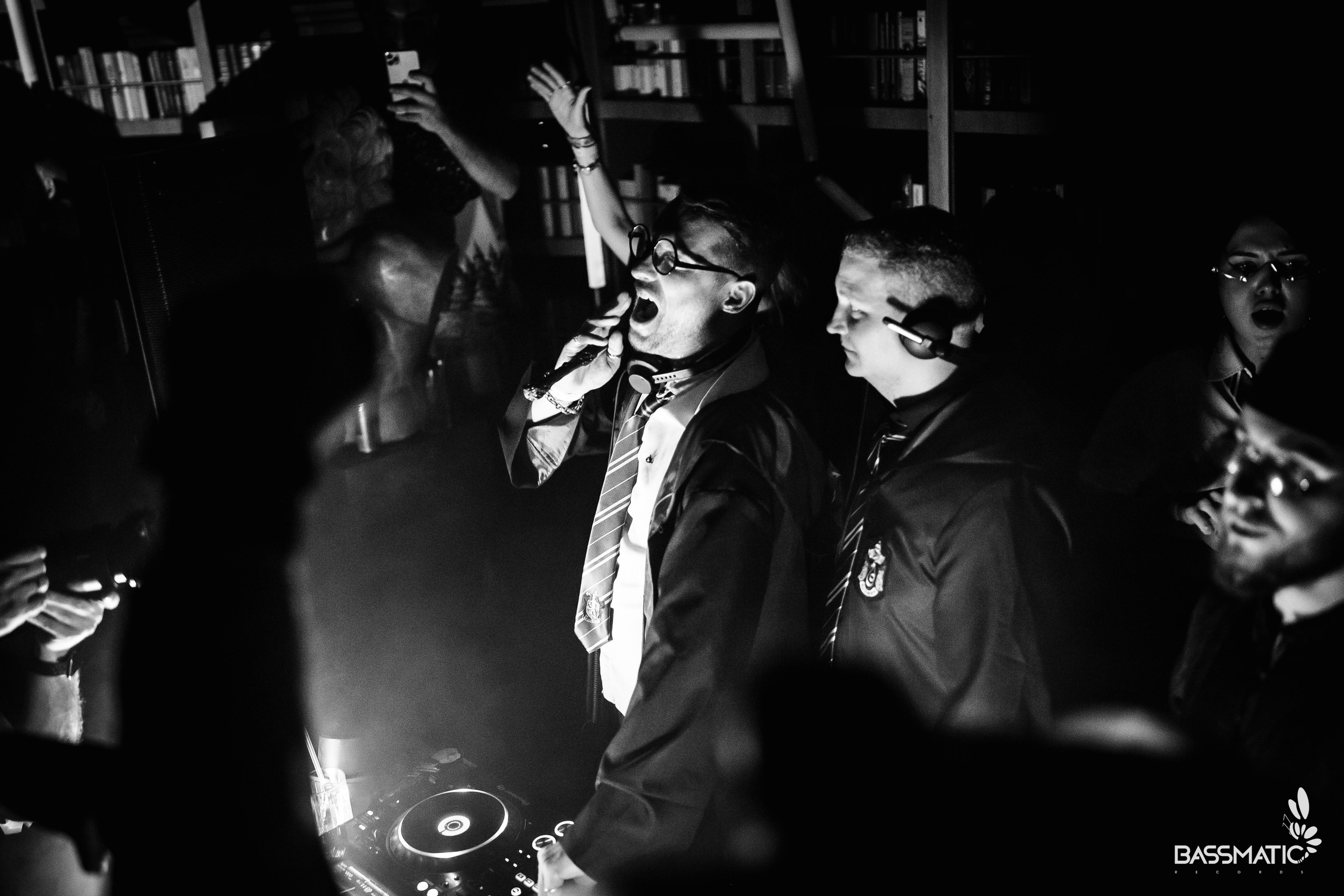 Bassmatic Records at Community. Club Reportage Photographer in Moscow