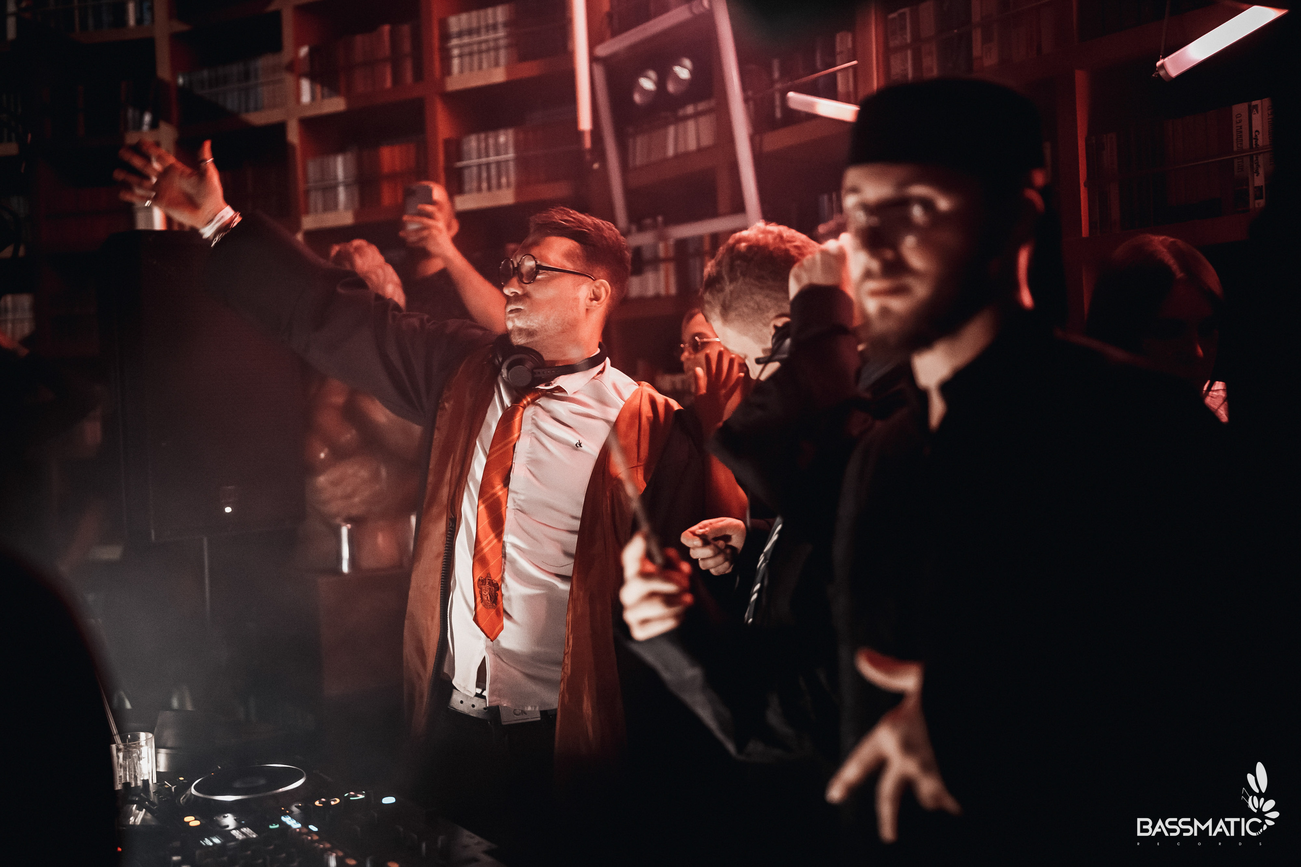 Bassmatic Records at Community. Club Reportage Photographer in Moscow