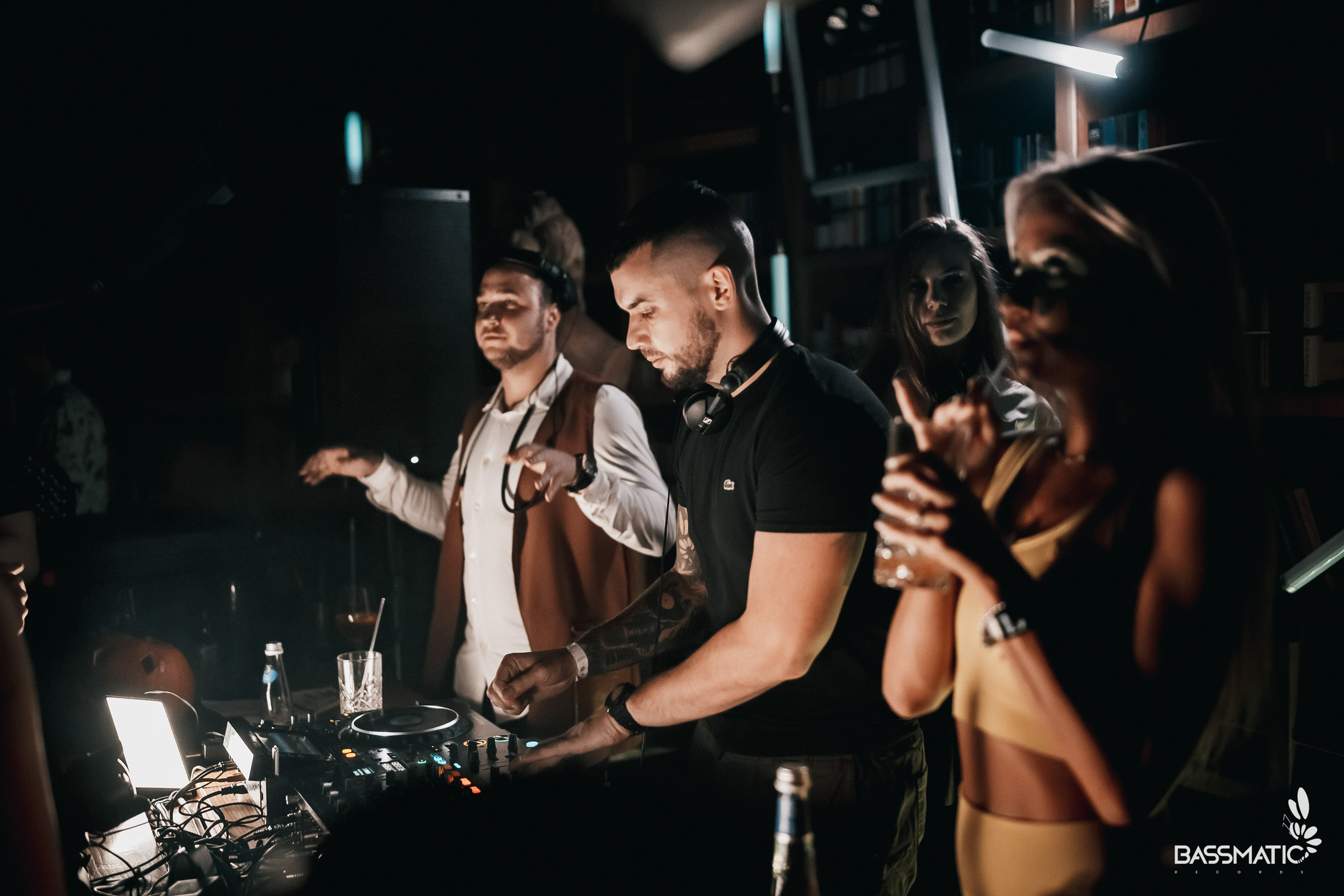 Bassmatic Records at Community. Club Reportage Photographer in Moscow
