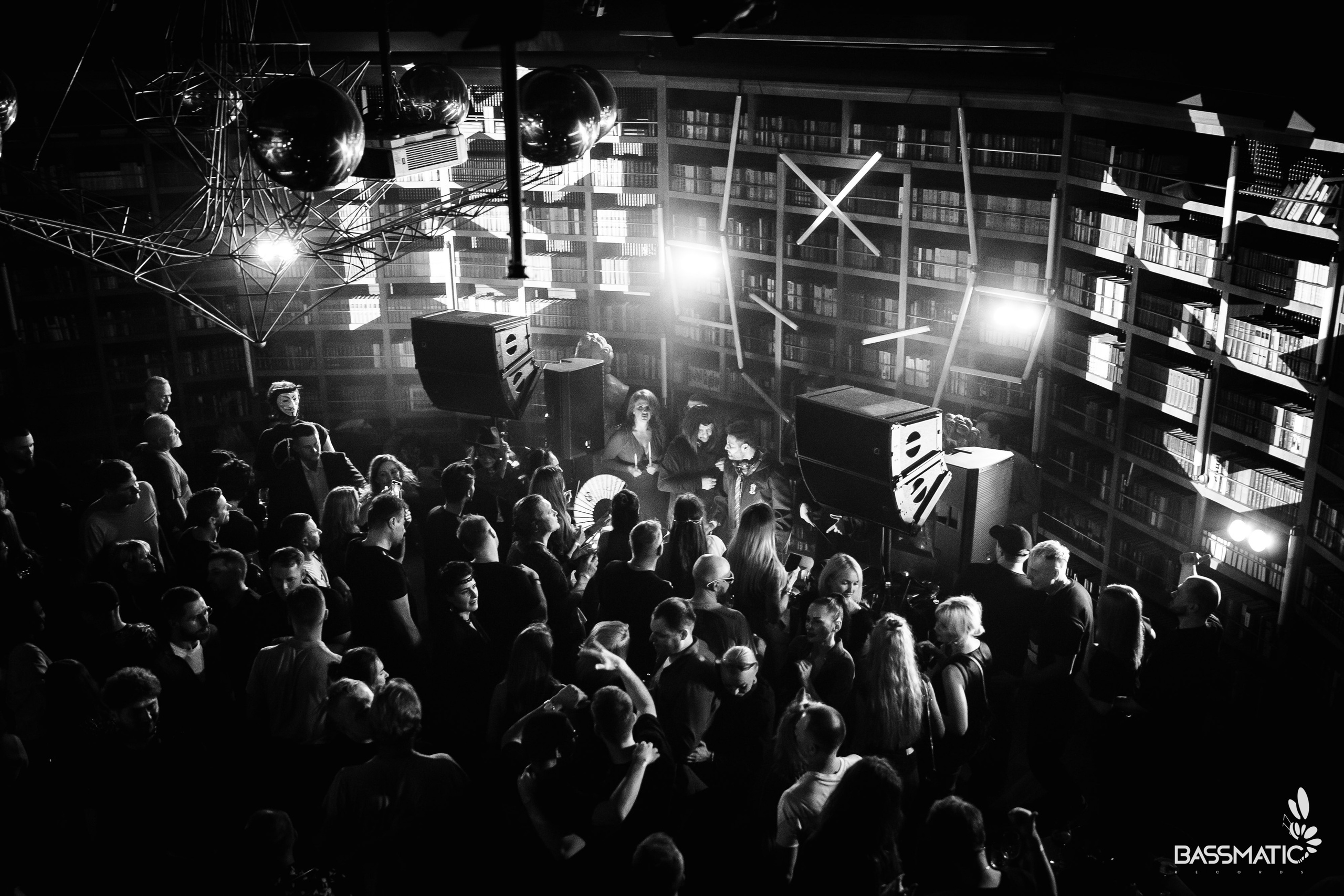 Bassmatic Records at Community. Club Reportage Photographer in Moscow