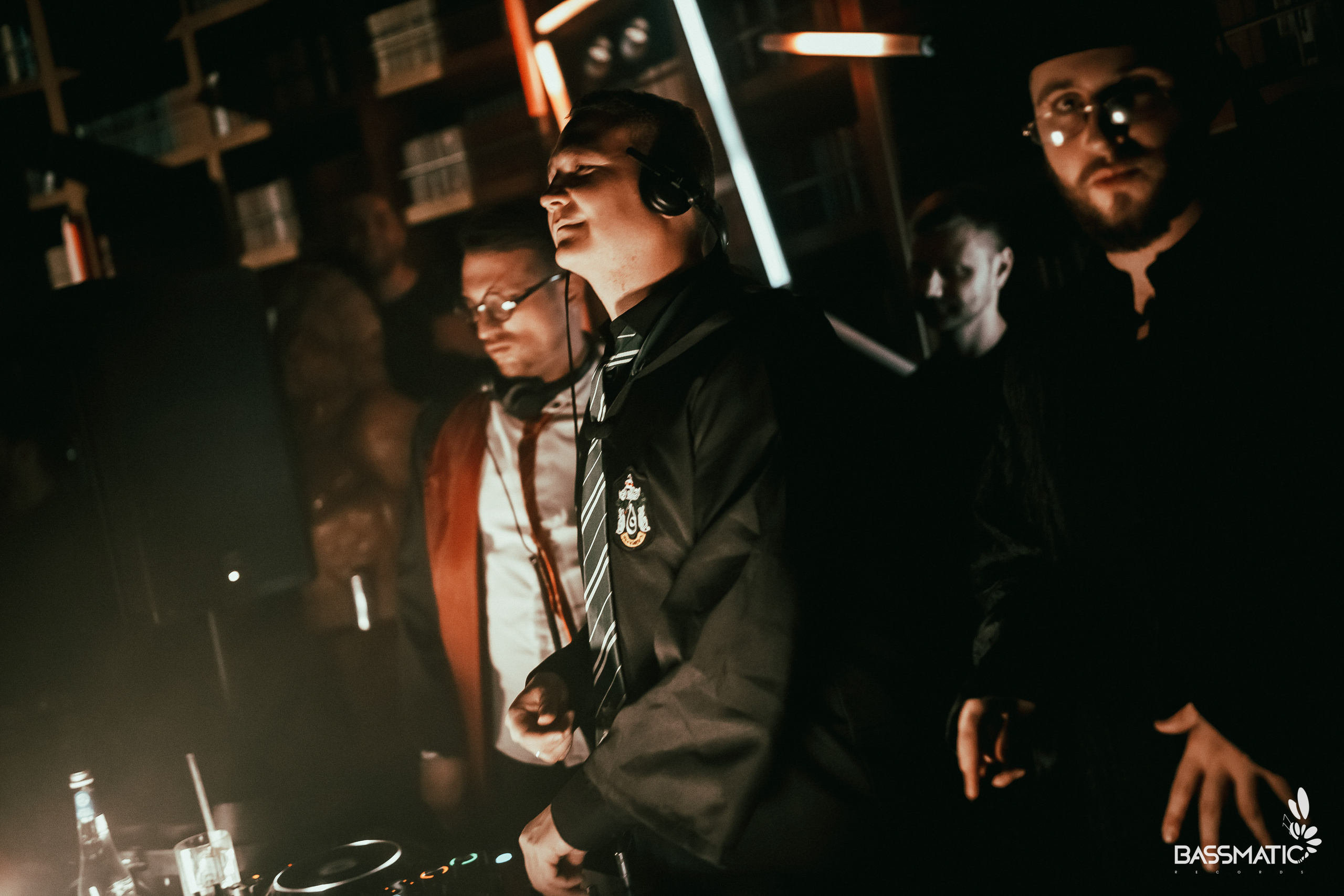 Bassmatic Records at Community. Club Reportage Photographer in Moscow