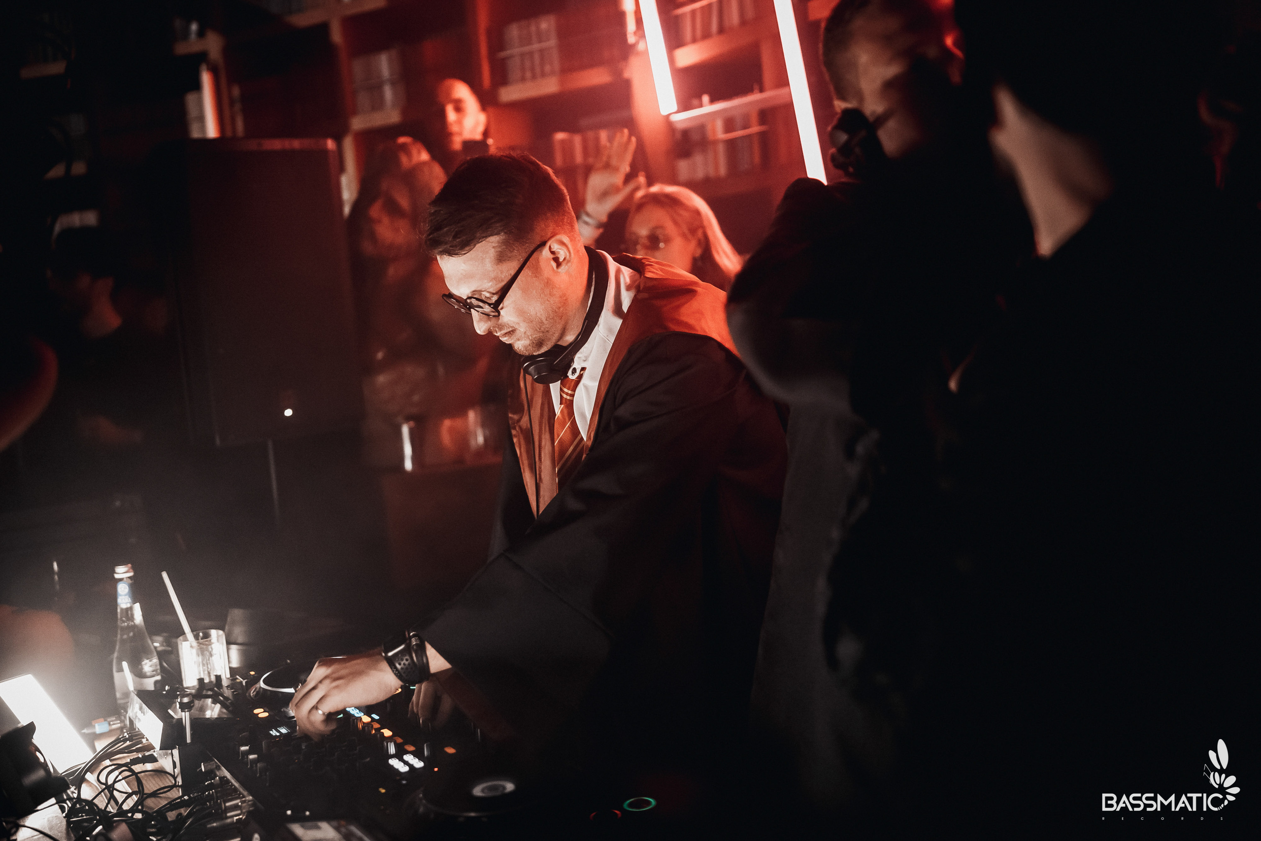 Bassmatic Records at Community. Club Reportage Photographer in Moscow