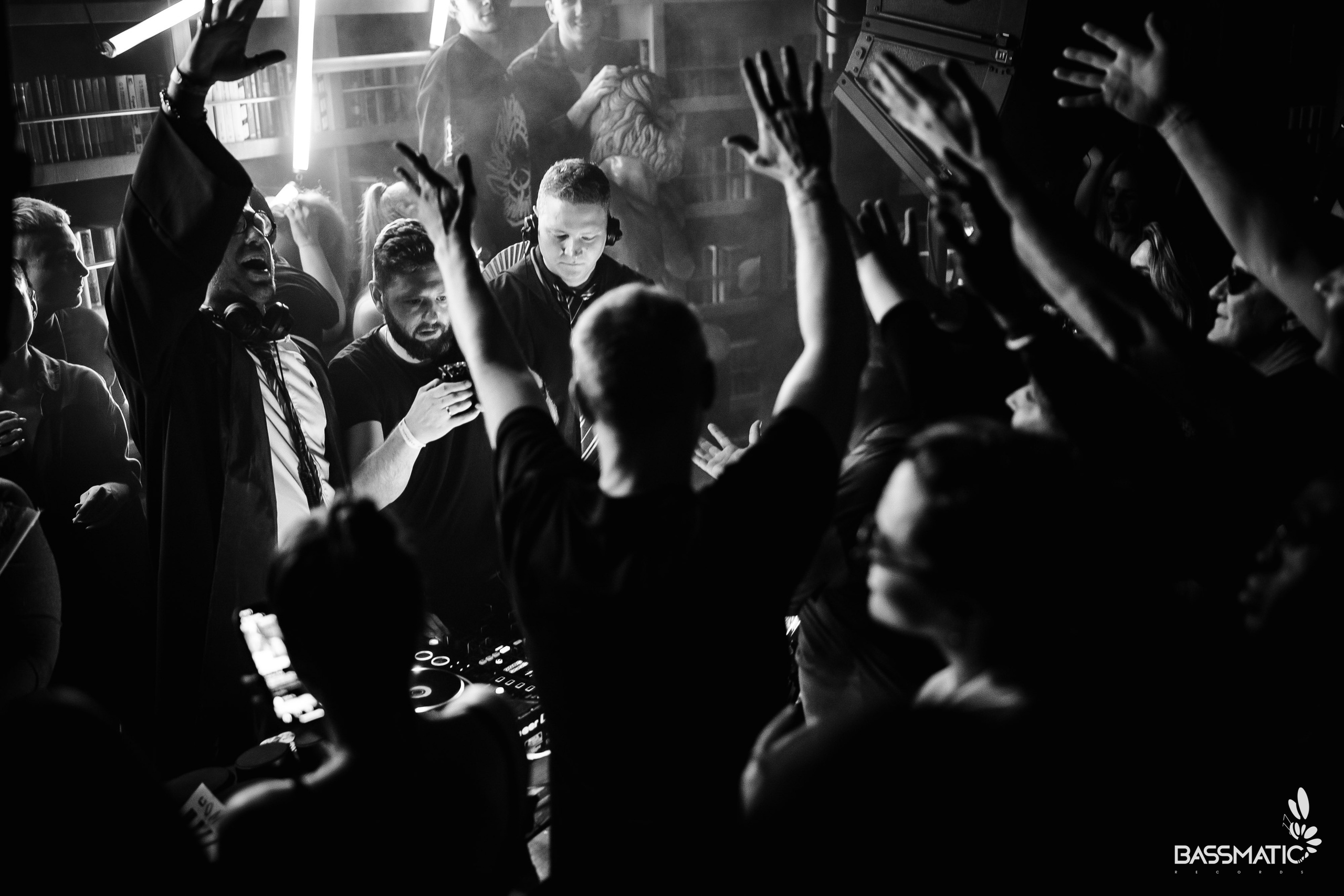 Bassmatic Records at Community. Club Reportage Photographer in Moscow