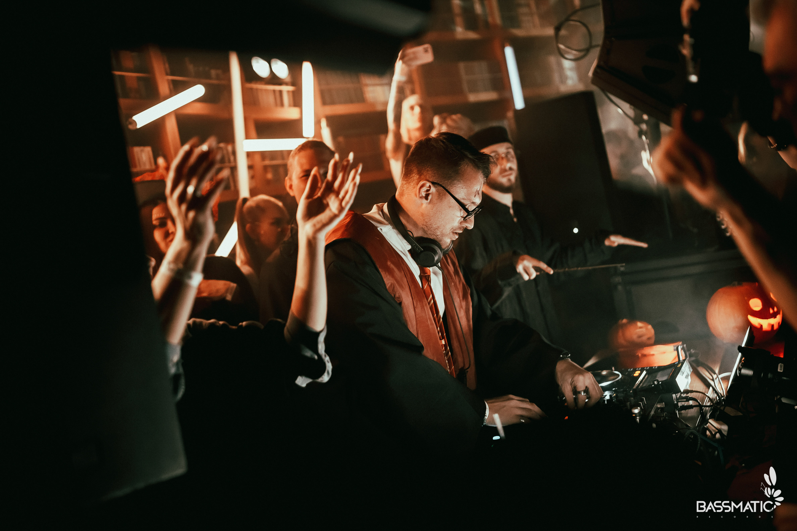 Bassmatic Records at Community. Club Reportage Photographer in Moscow