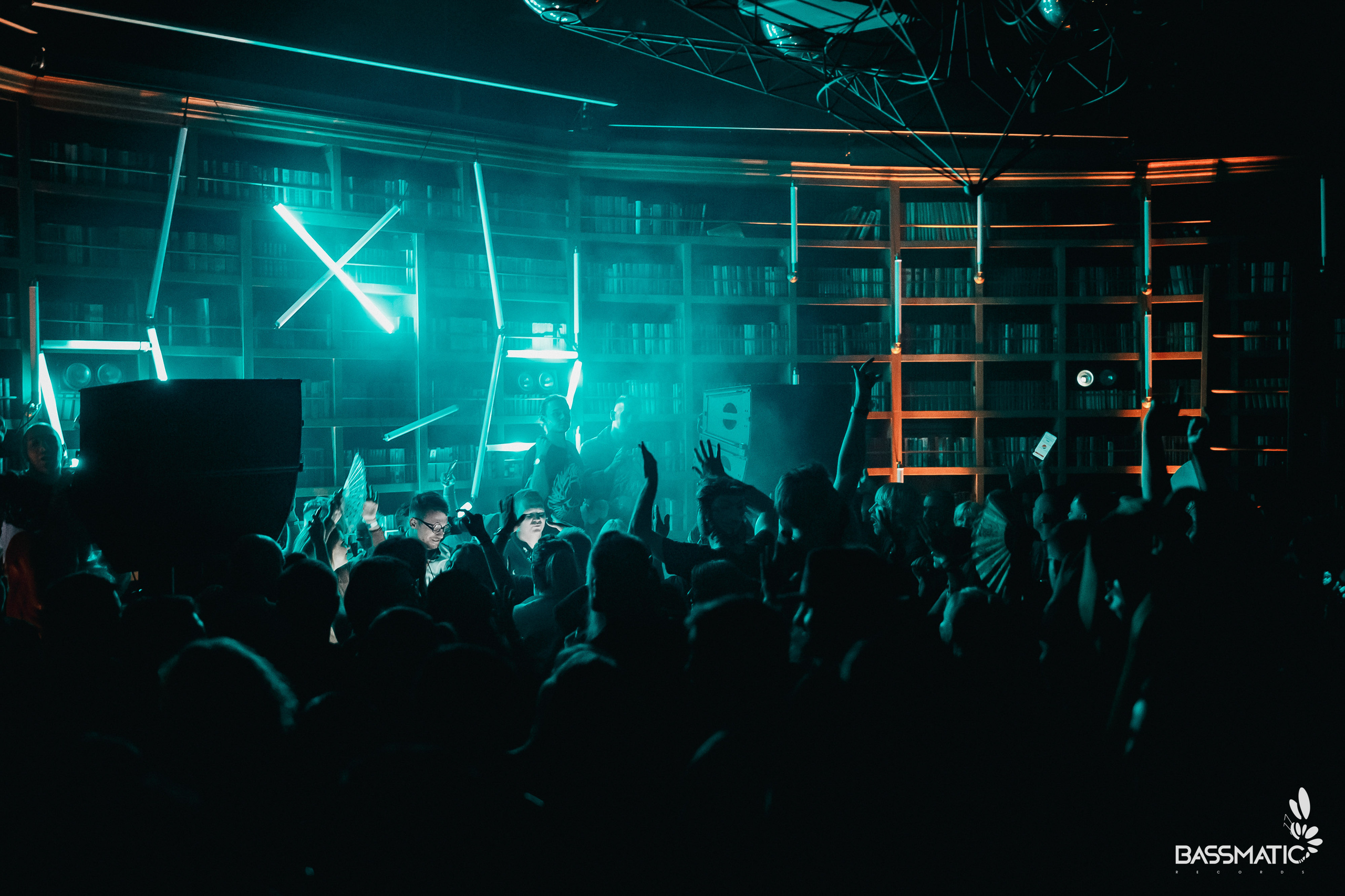 Bassmatic Records at Community. Club Reportage Photographer in Moscow