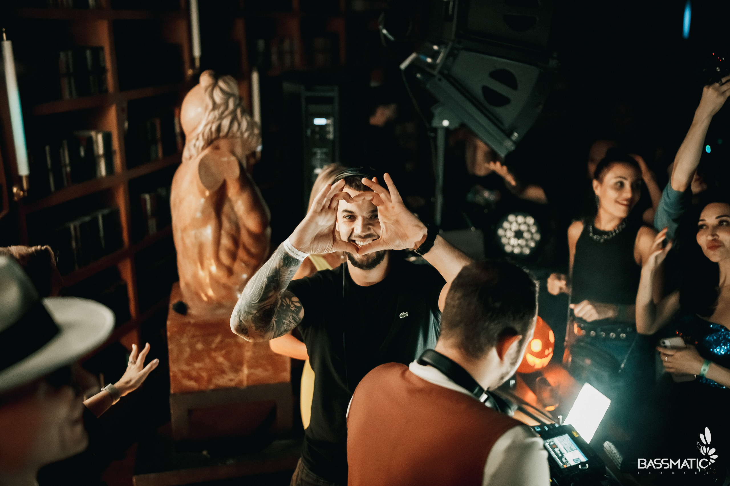 Bassmatic Records at Community. Club Reportage Photographer in Moscow