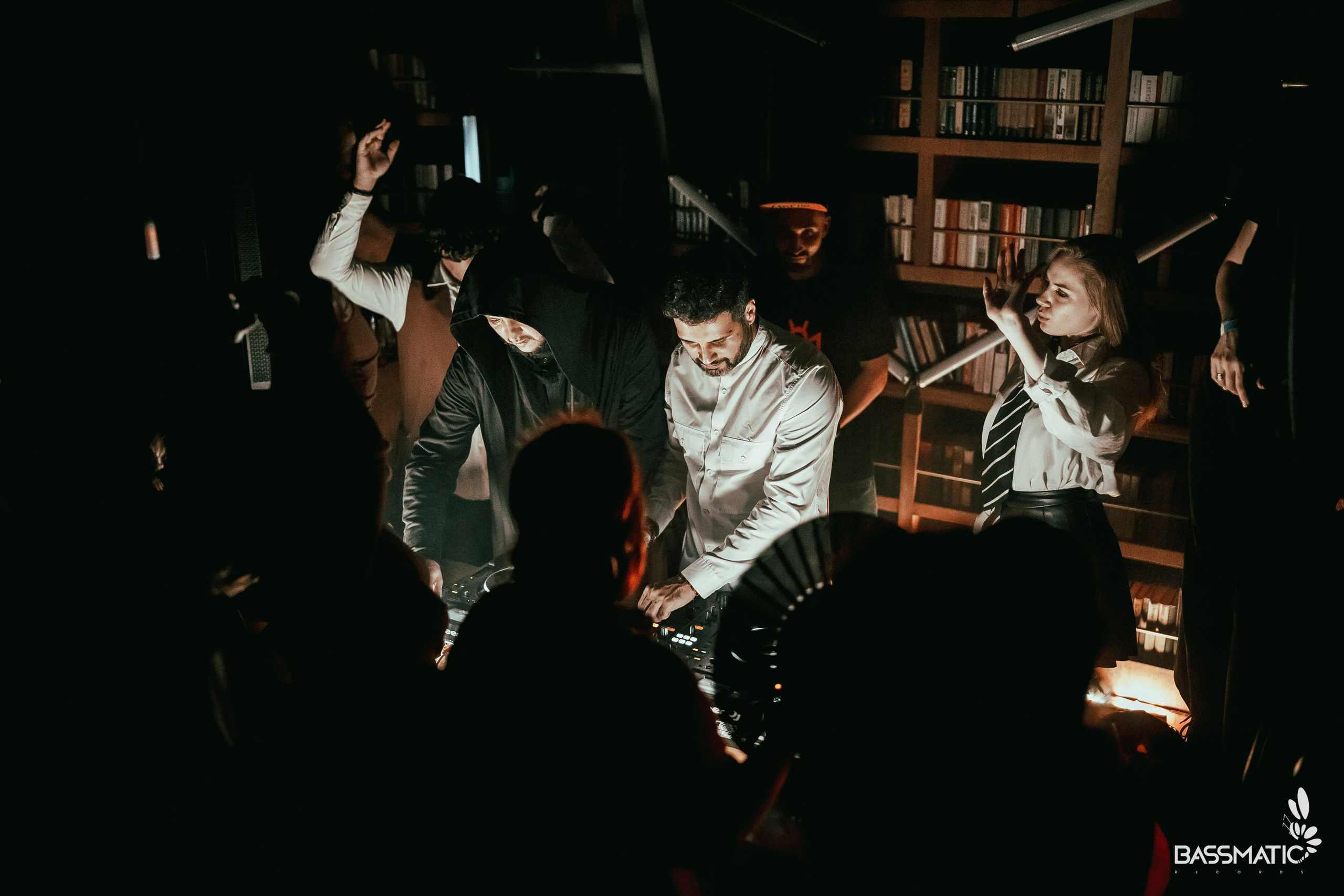 Bassmatic Records at Community. Club Reportage Photographer in Moscow