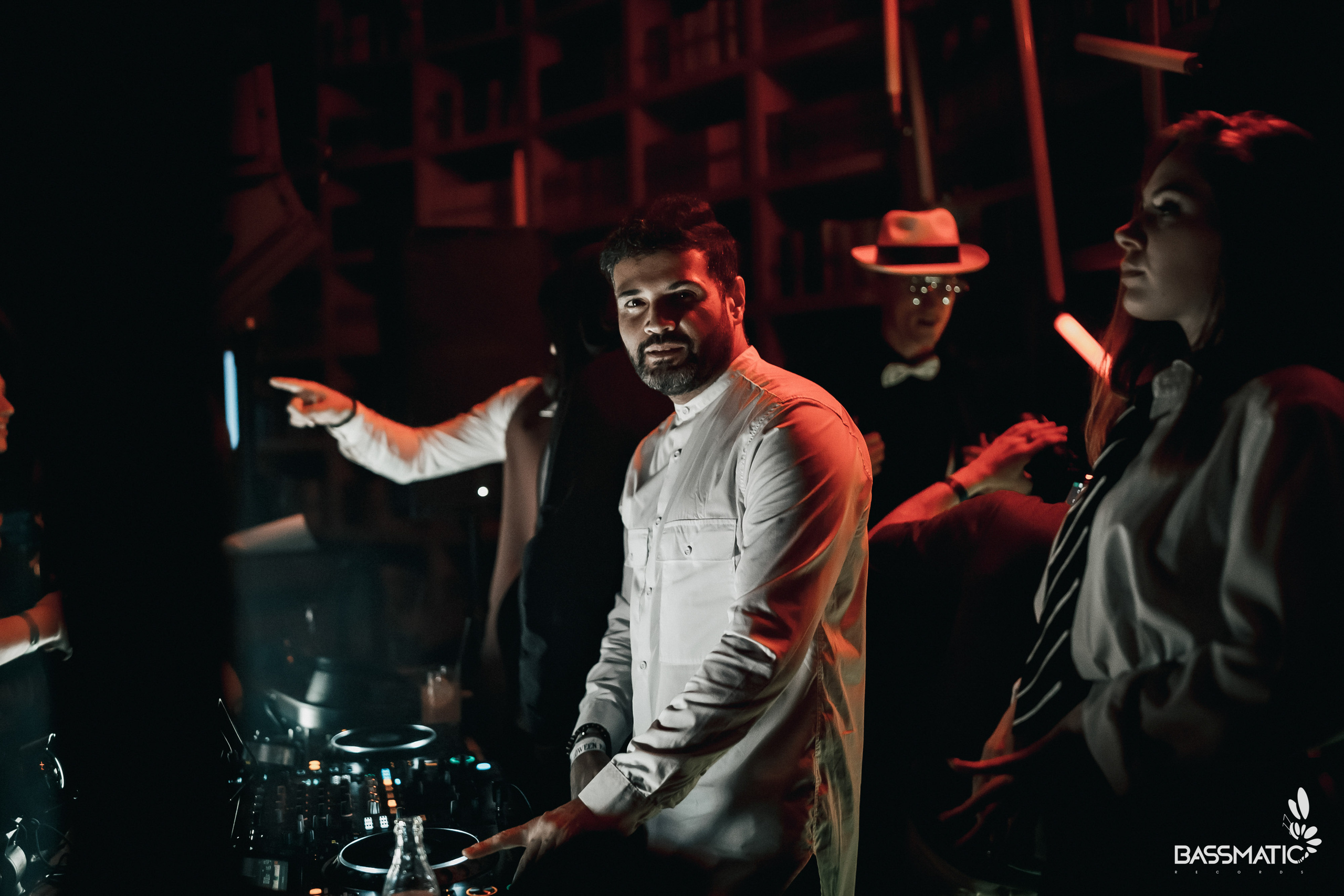 Bassmatic Records at Community. Club Reportage Photographer in Moscow