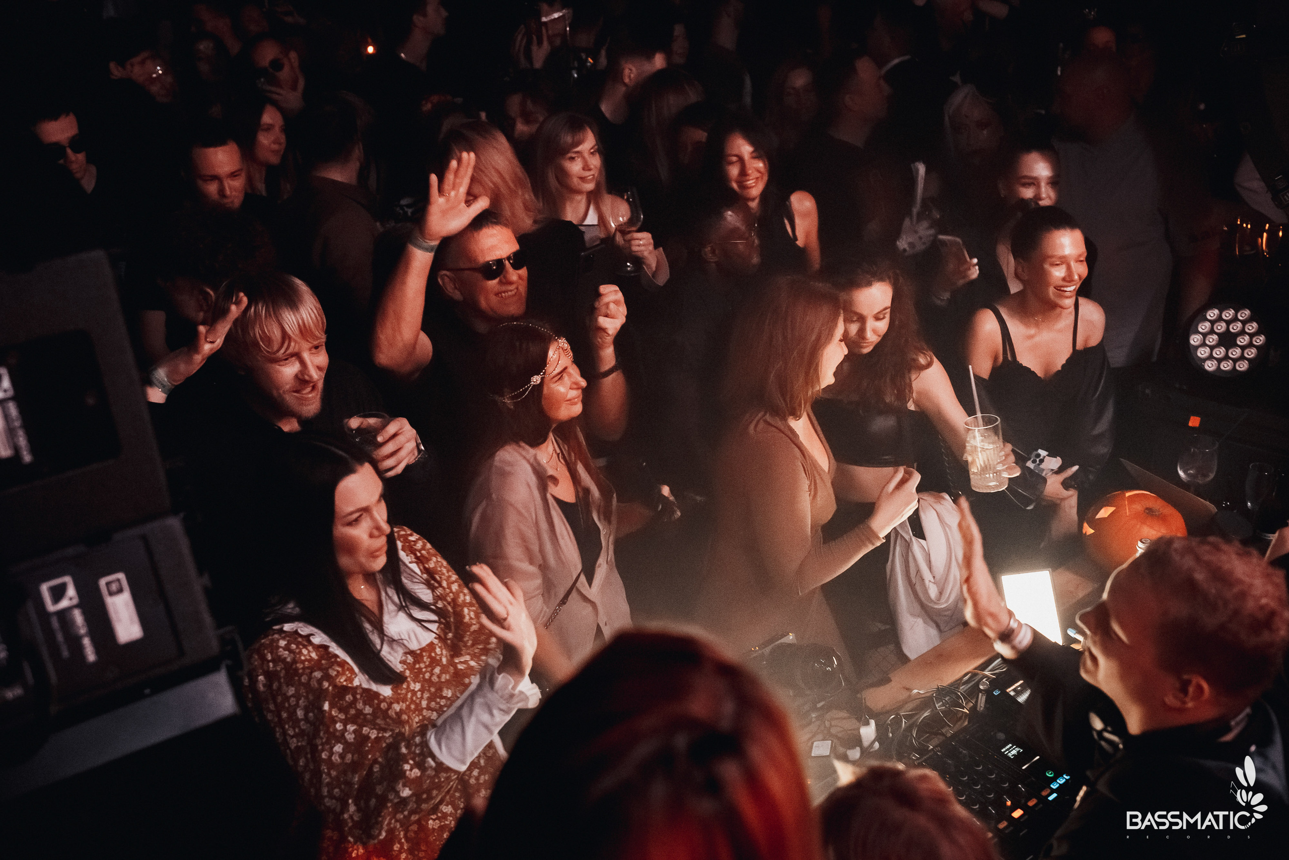 Bassmatic Records at Community. Club Reportage Photographer in Moscow