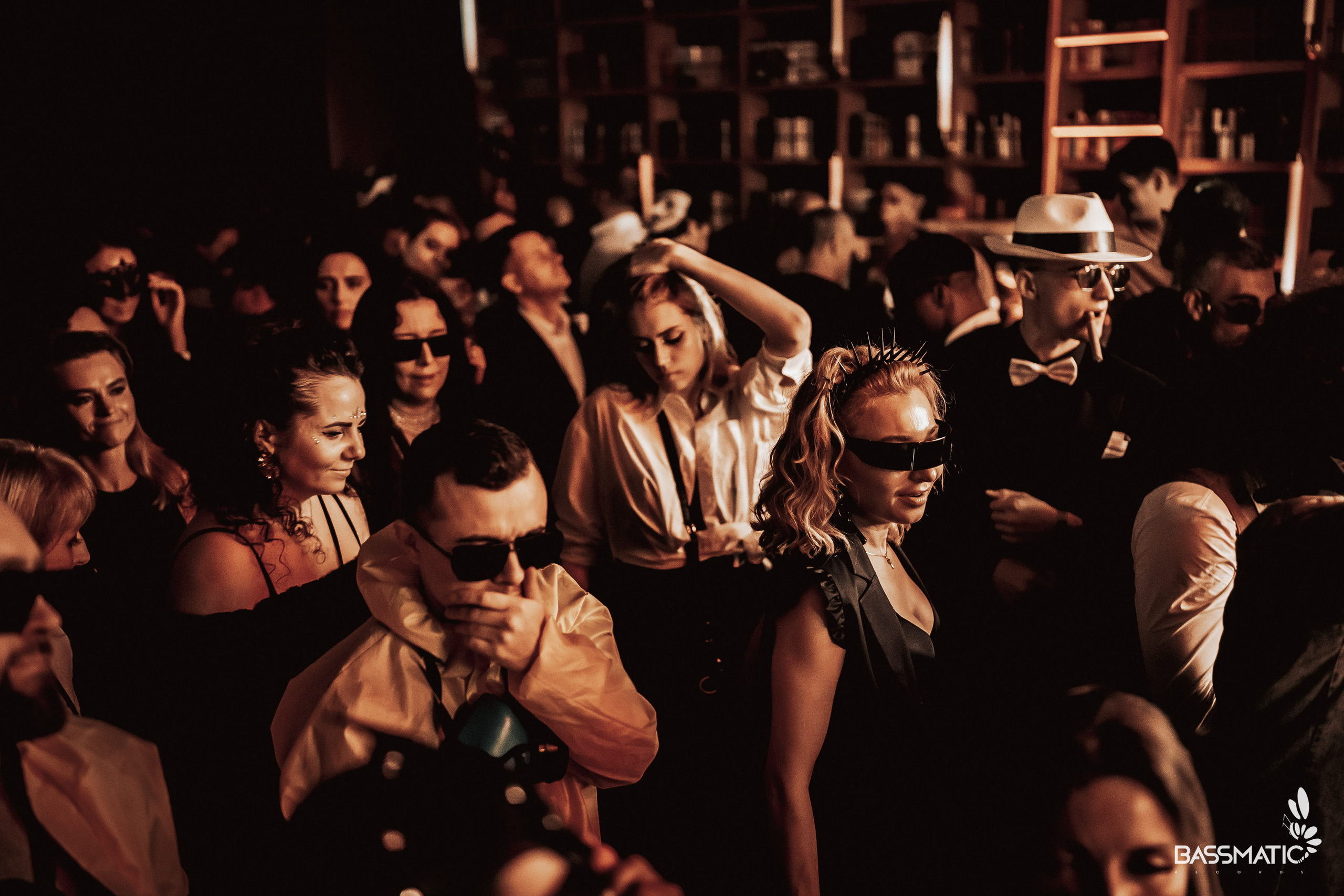 Bassmatic Records at Community. Club Reportage Photographer in Moscow