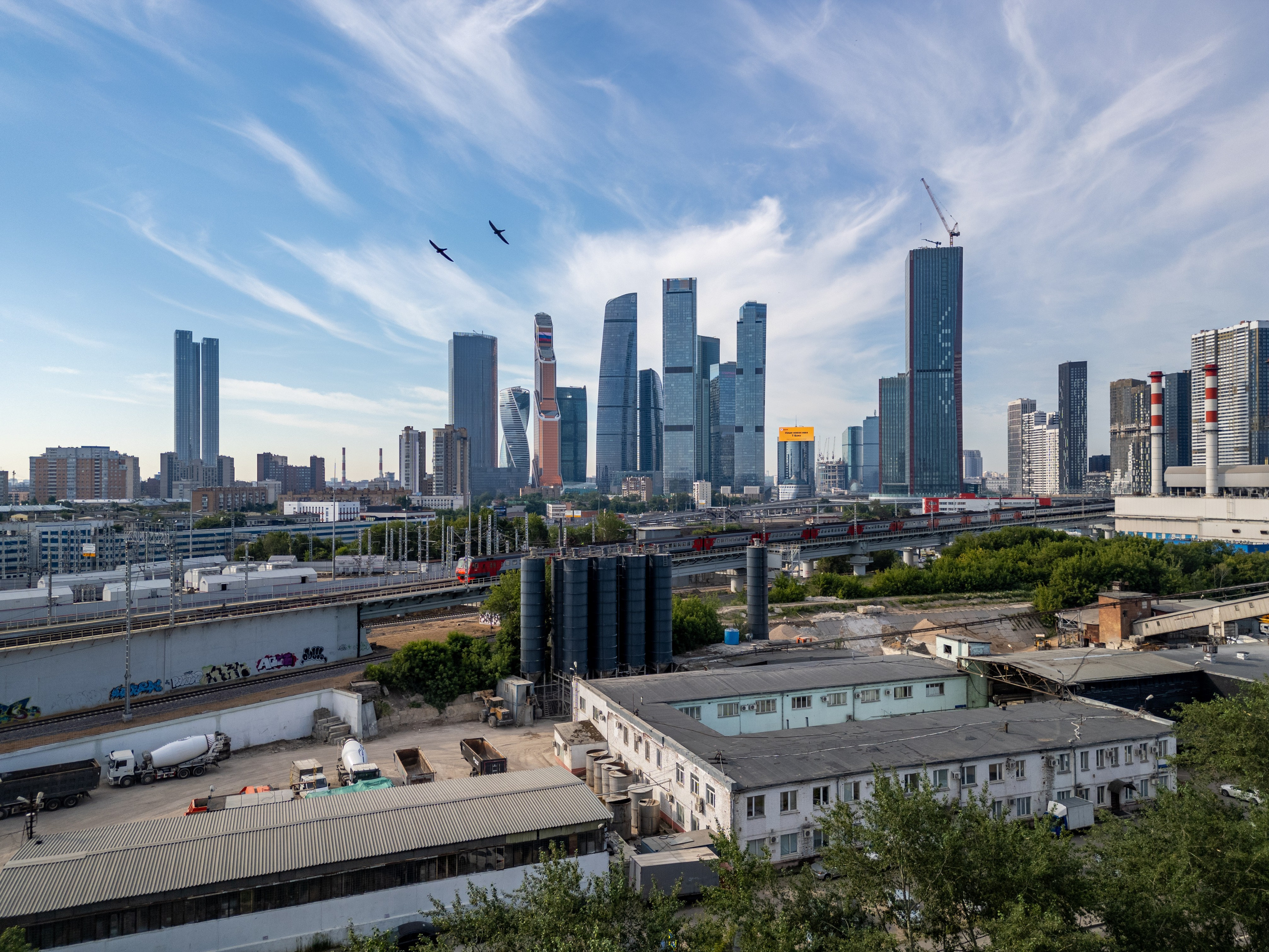 Aerial shoots in architecture. Professional photographer Alexey Nikitin in Moscow