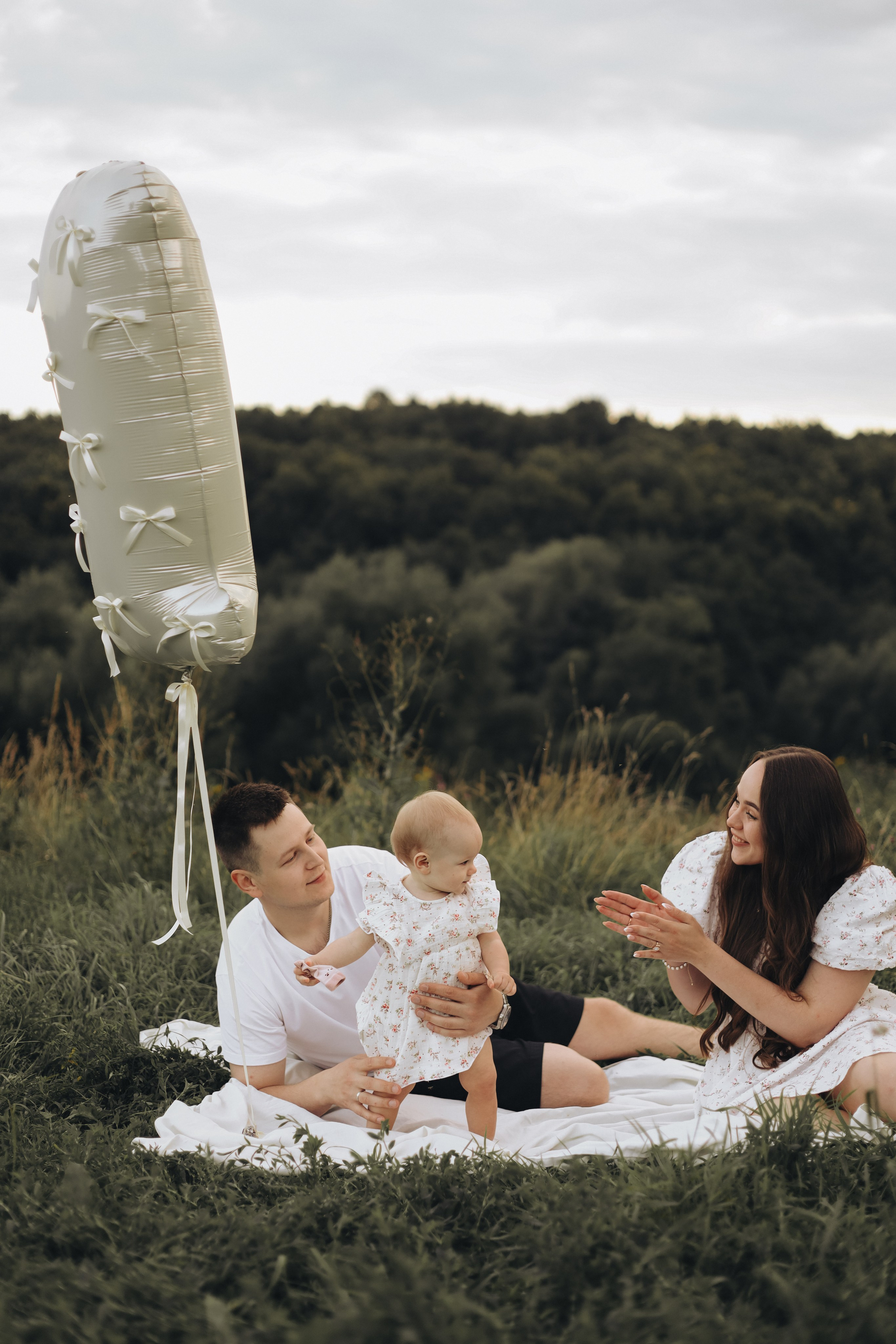 Лере 1 годик. Диана Чечель. Свадебный и портретный фотограф в Москве