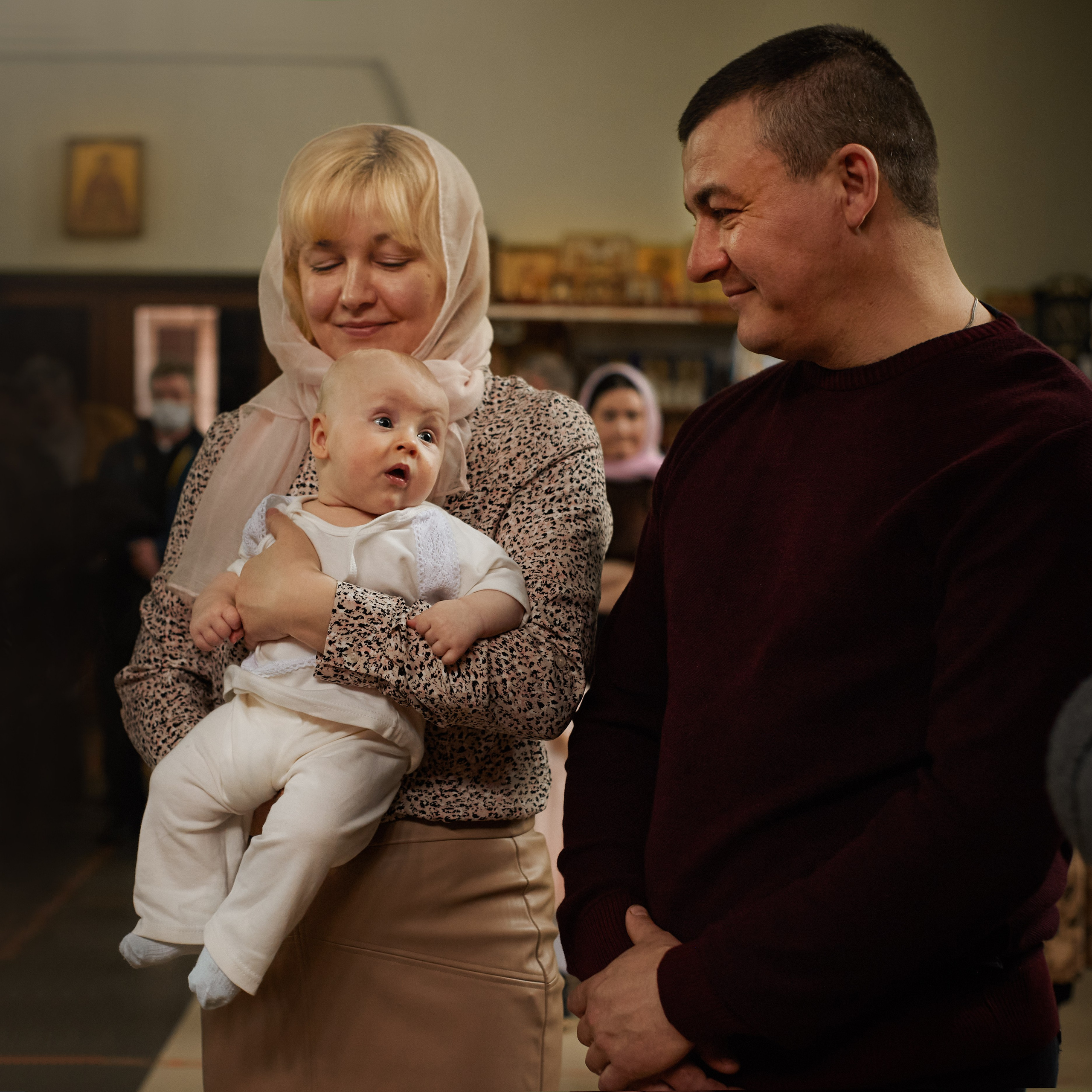 Крещение. Фотограф анималист в Москве Майорова Евгения