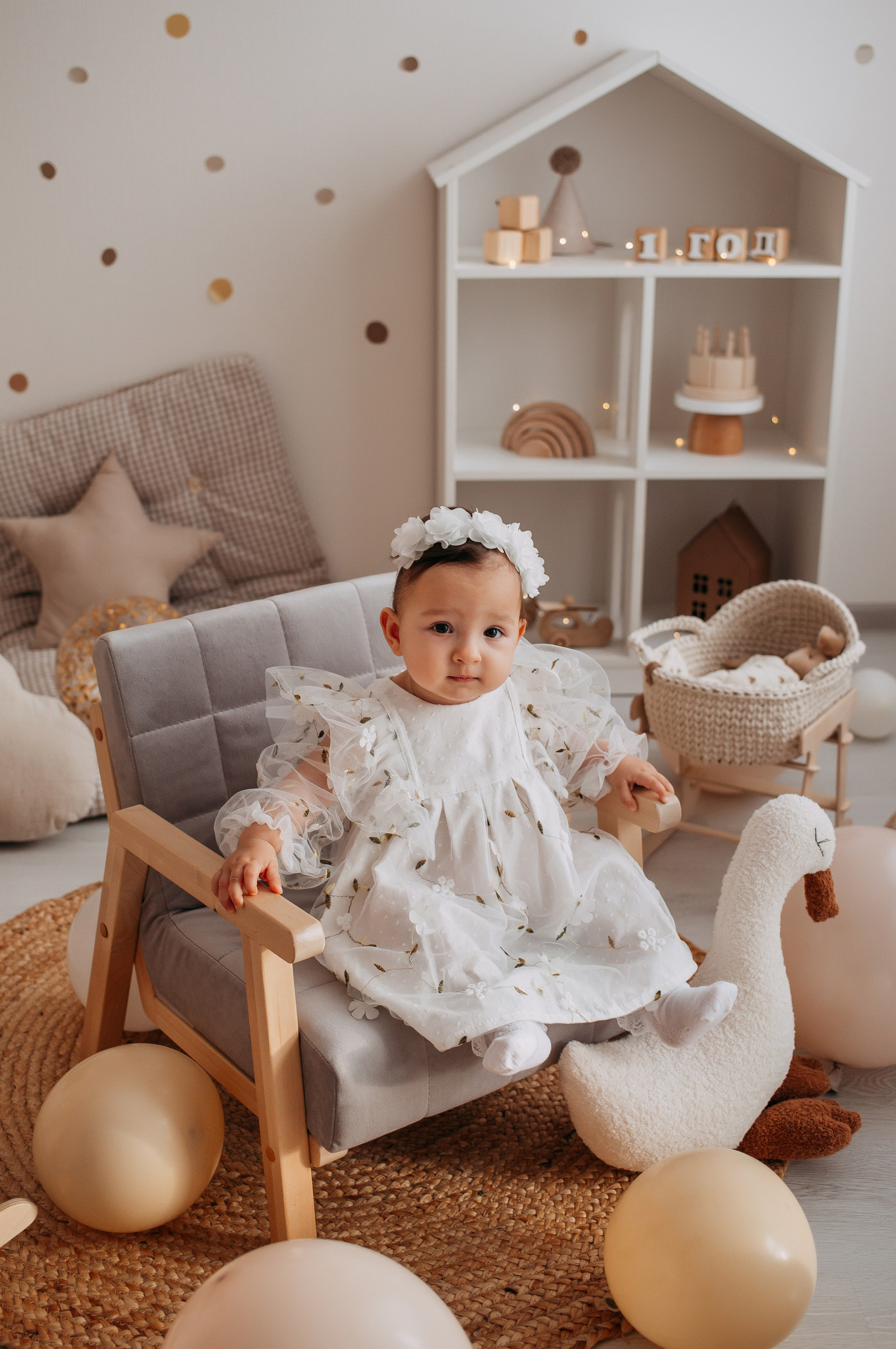 1 годик малышке. Фотограф в Санкт-Петербурге Гарипова Валерия
