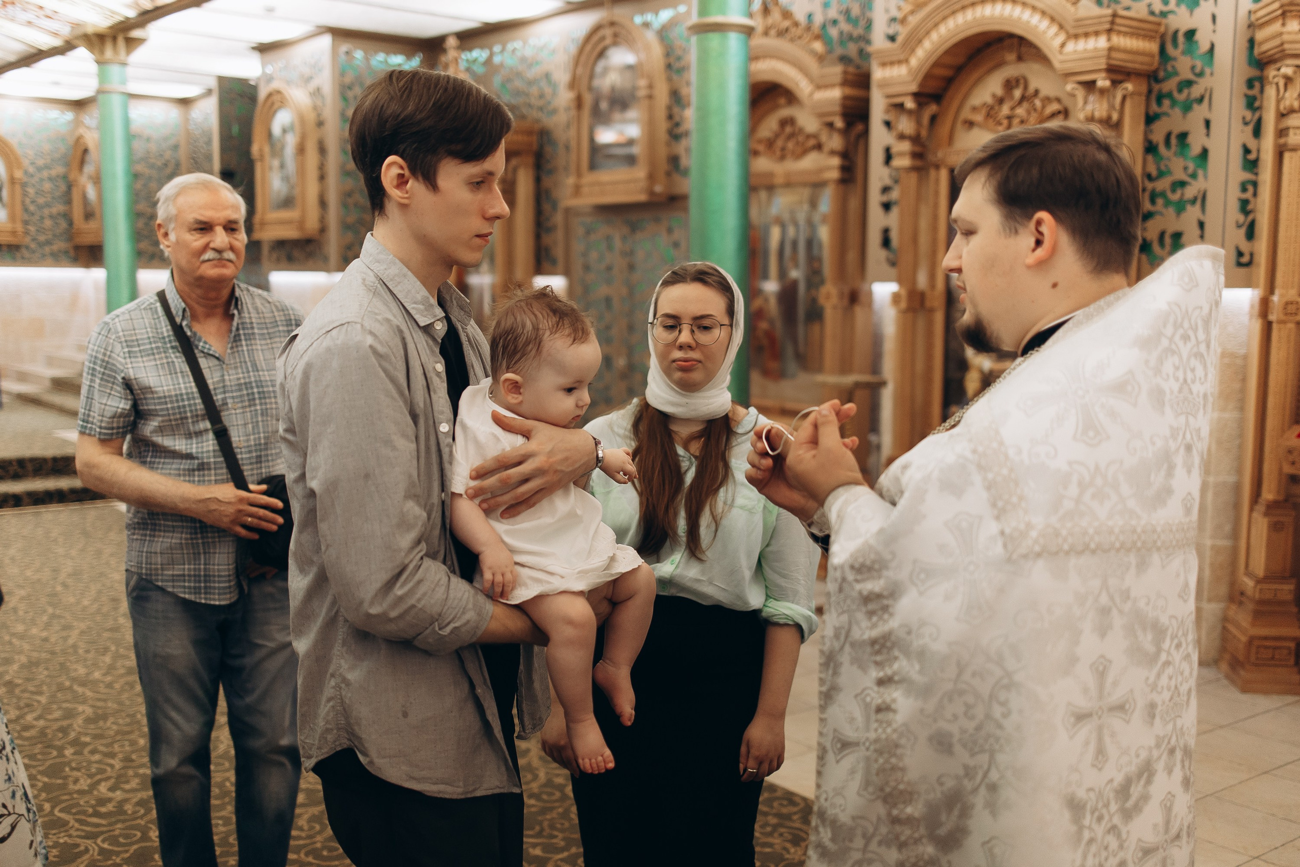 Таинство Крещения Михаила. Семейный фотограф в Краснодаре Храмова Анна