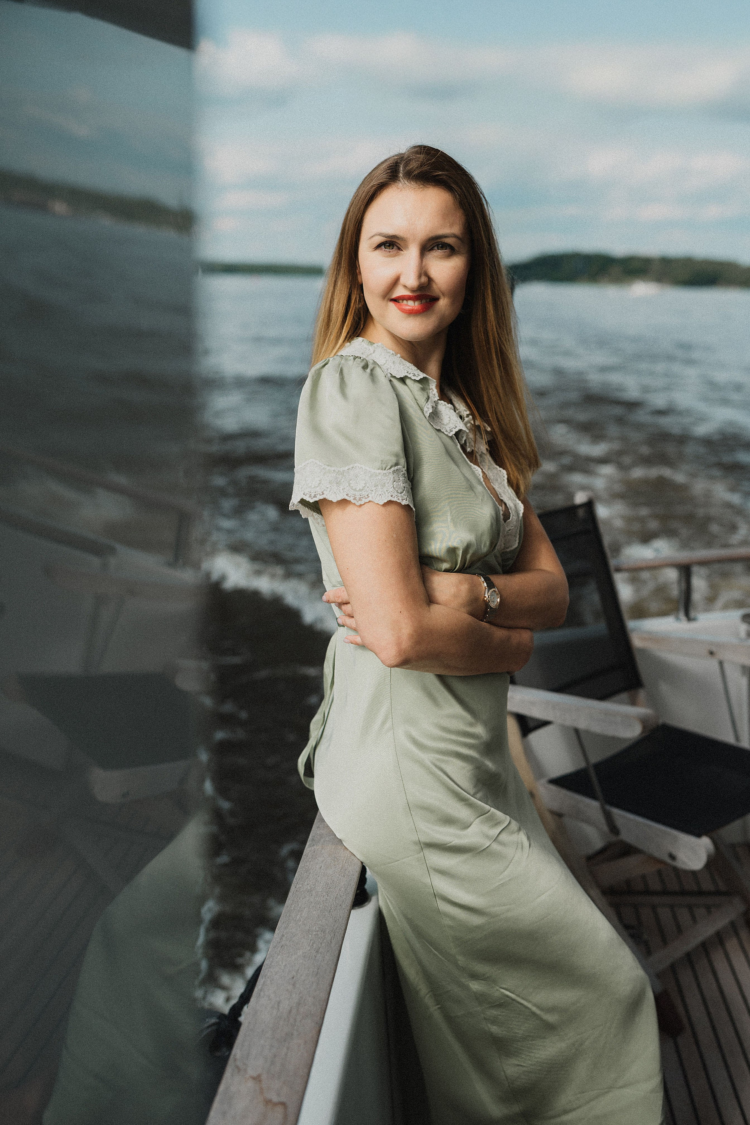 Девичник на яхте. Фотограф в Москве Ангелина Ким