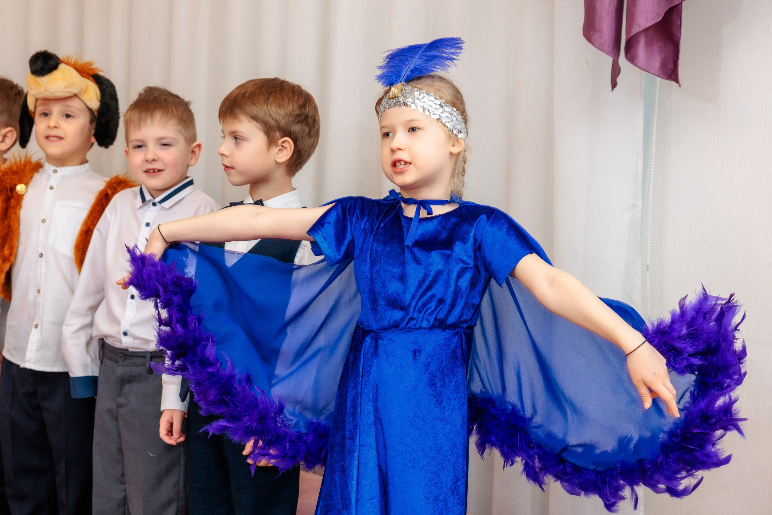 Фотосъёмка выпускного утренника в детском саду. Выпускные альбомы в Москве фотограф Алина Пащук