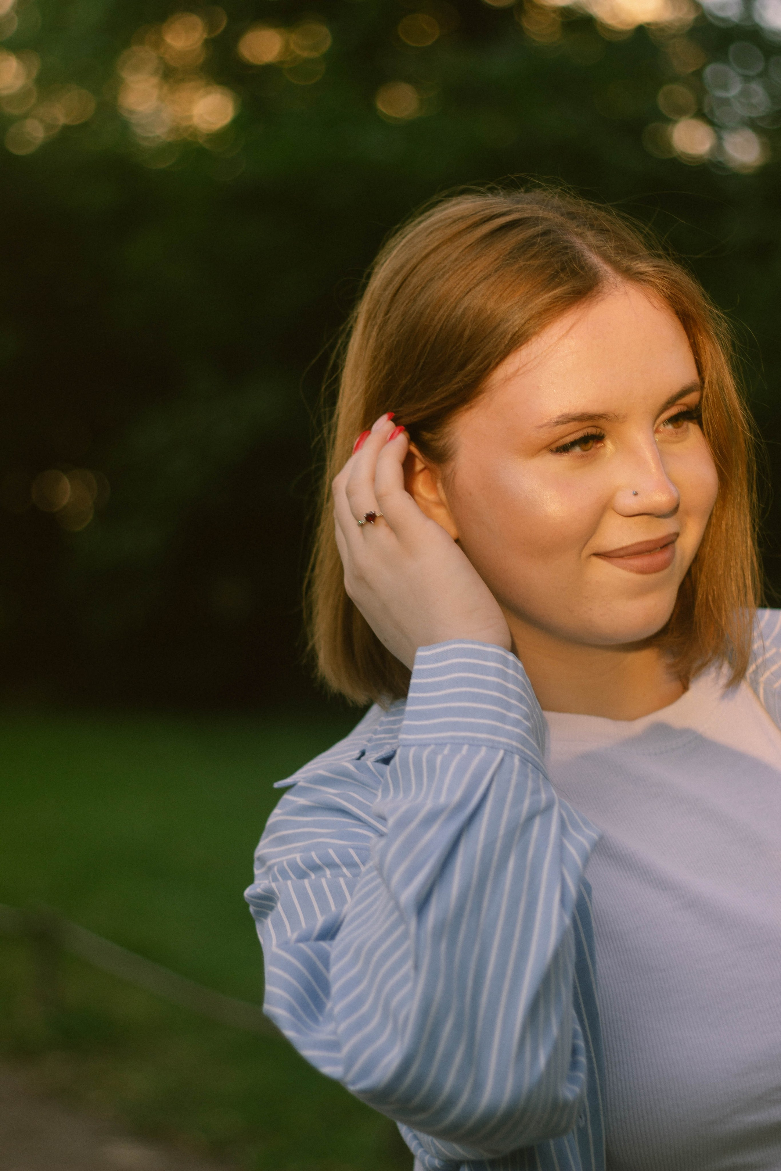 Виктория, ромашки и летний закат. Фотограф в Санкт-Петербурге Головина Анастасия