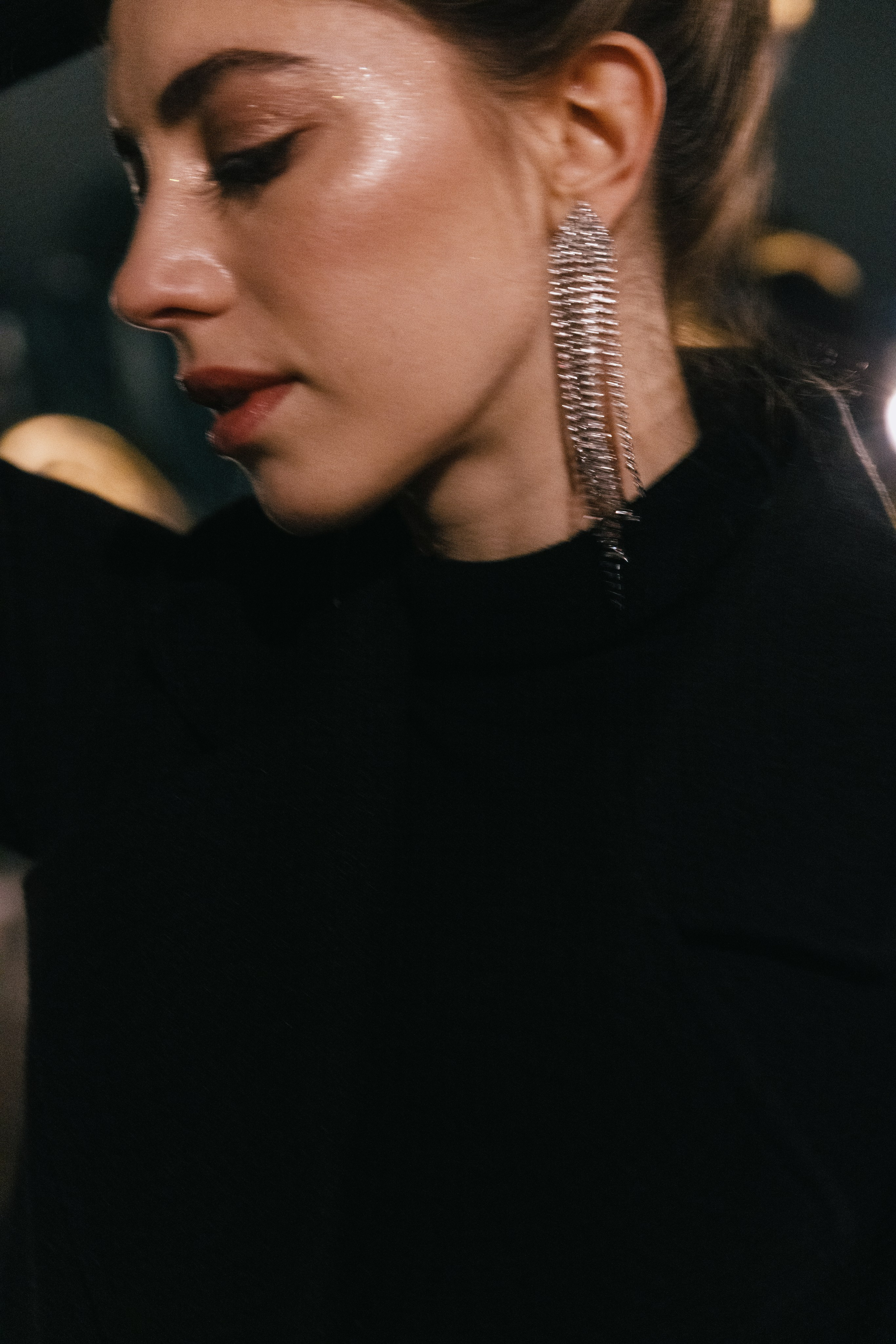 Ночной город. Фотограф в Париже