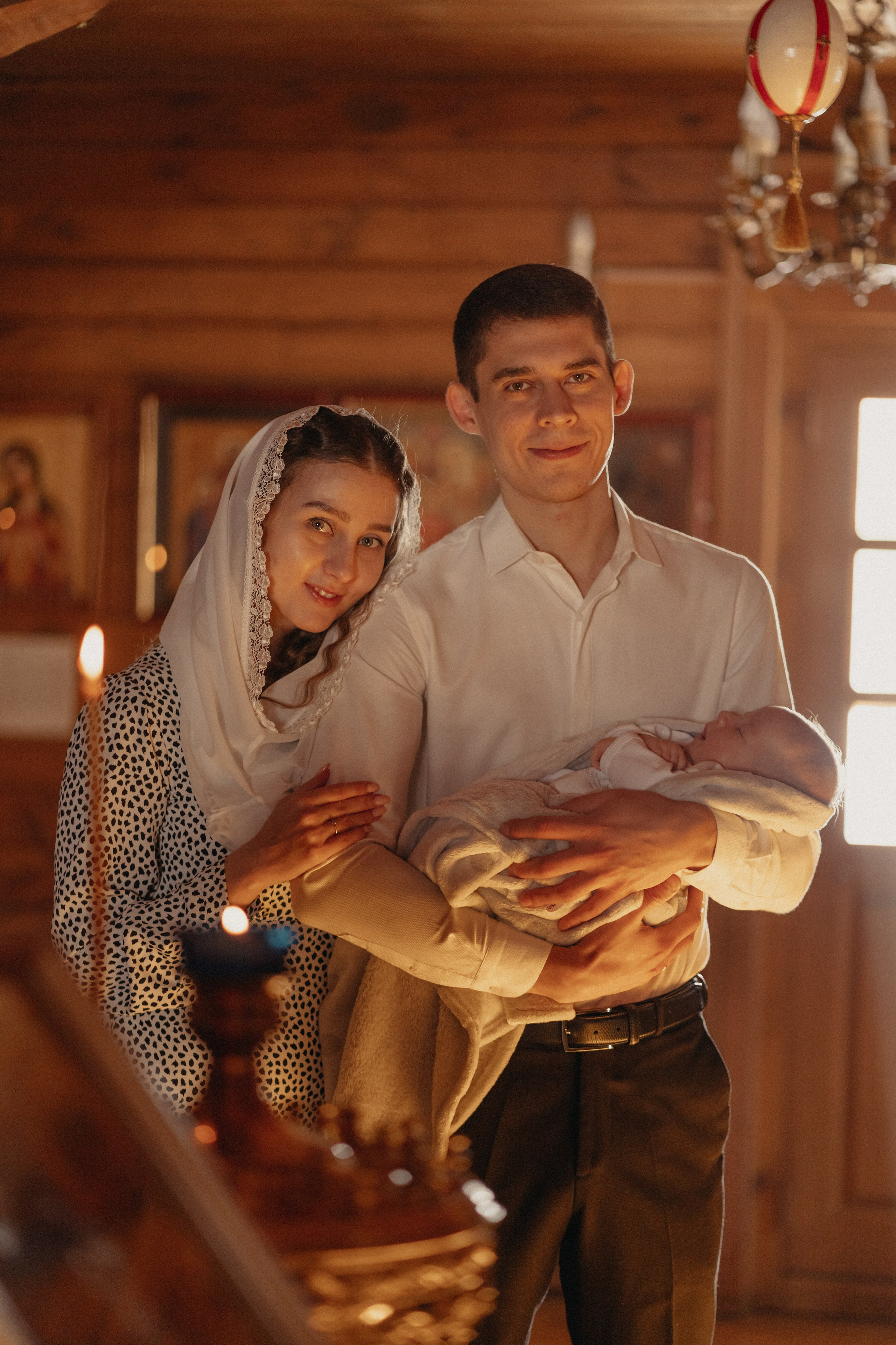 Крещение Александра. Семейный и контент фотограф в Москве и Троицке Горелова Лизавета