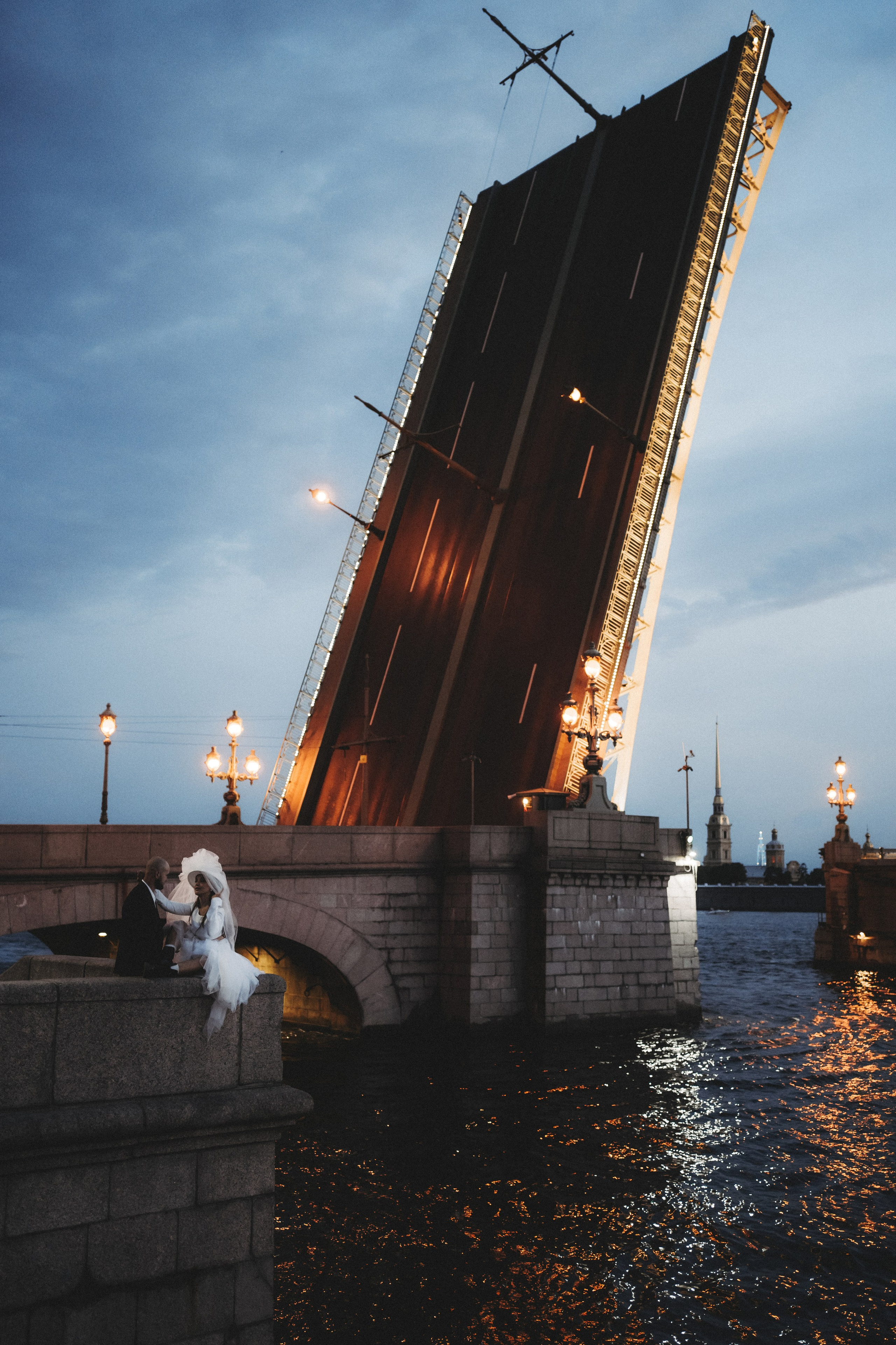 Saint-P sunrise. Mayskaya photography