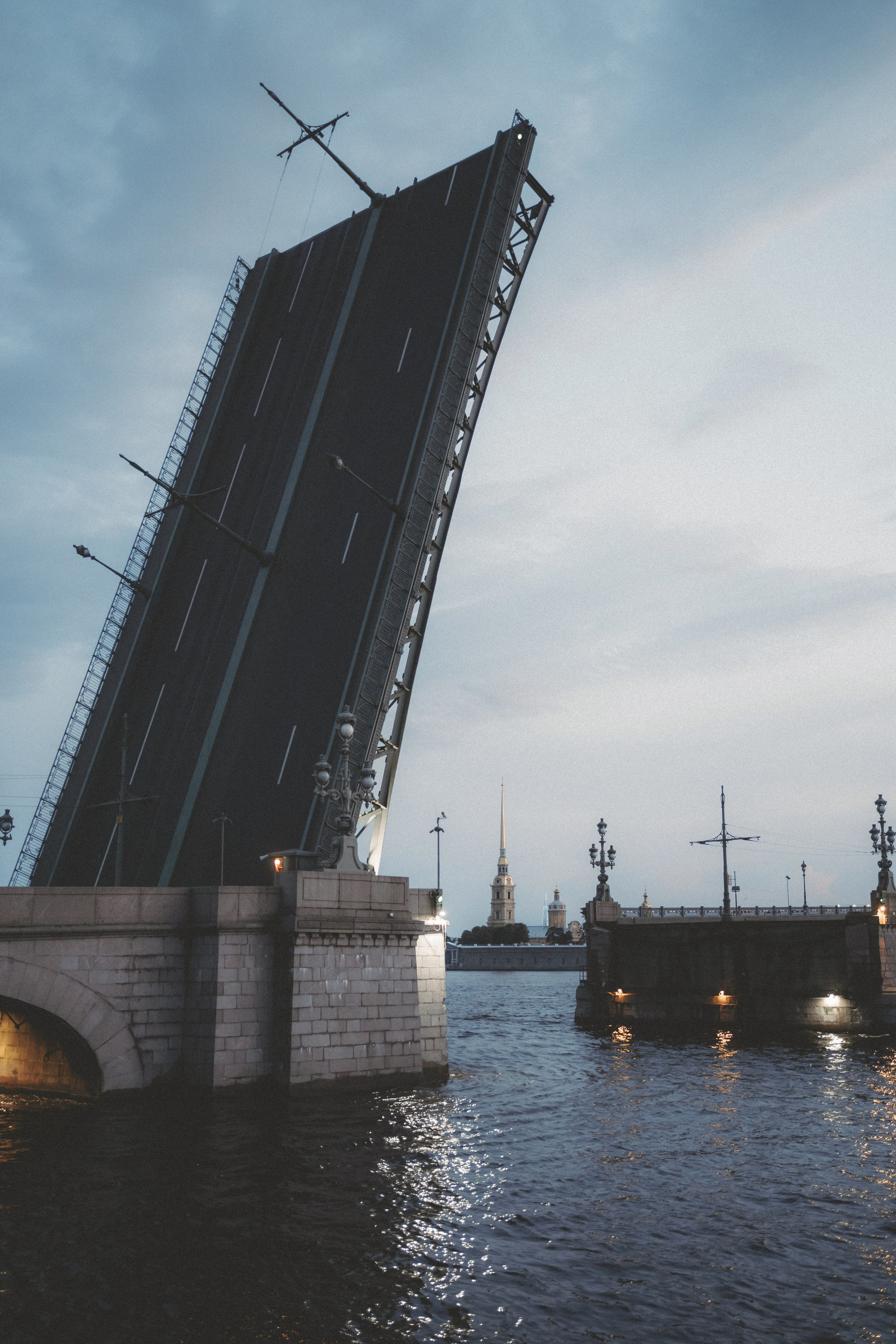 Saint-P sunrise. Mayskaya photography
