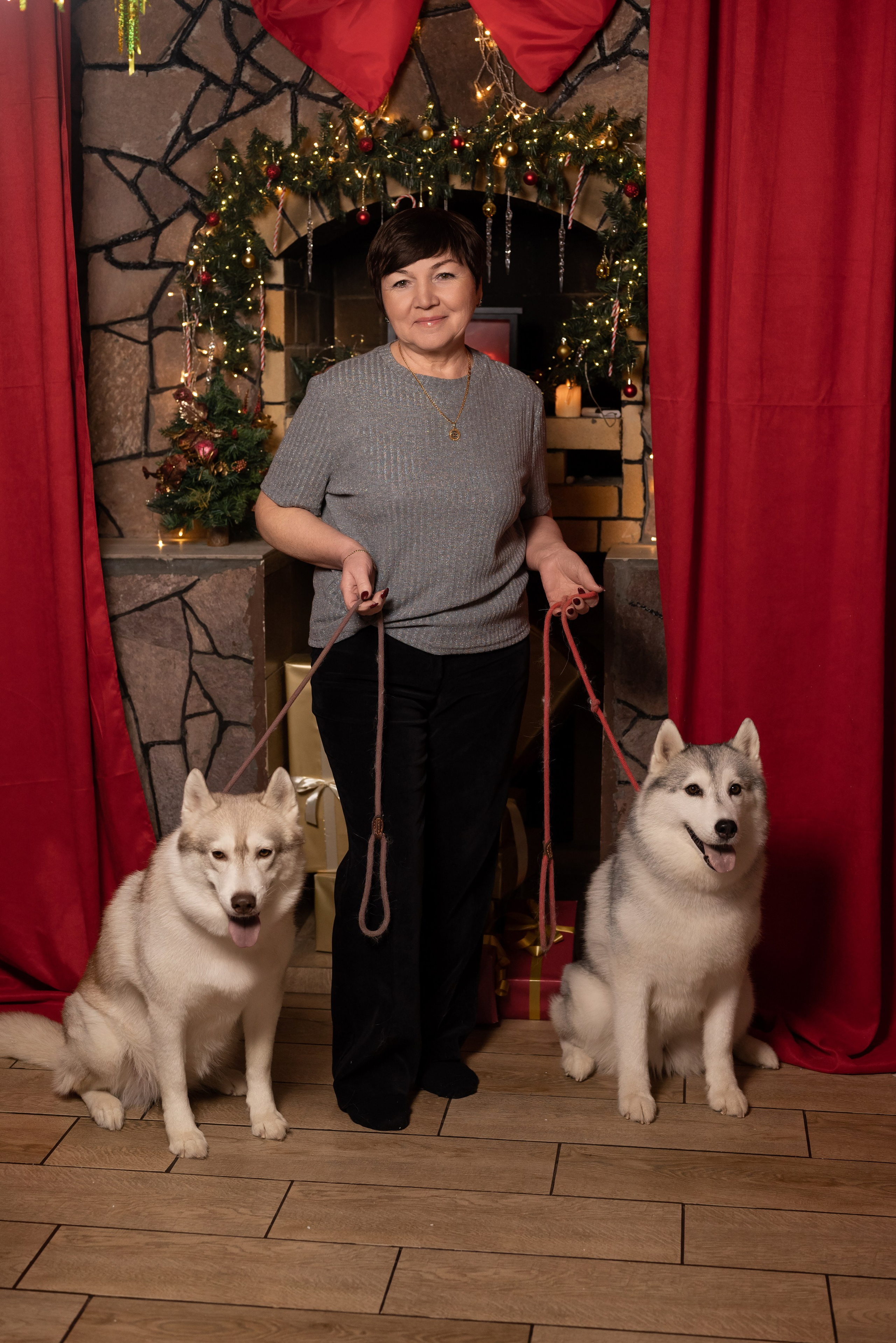 Фотопроект с хаски в частном доме. Фотограф в городе Салават