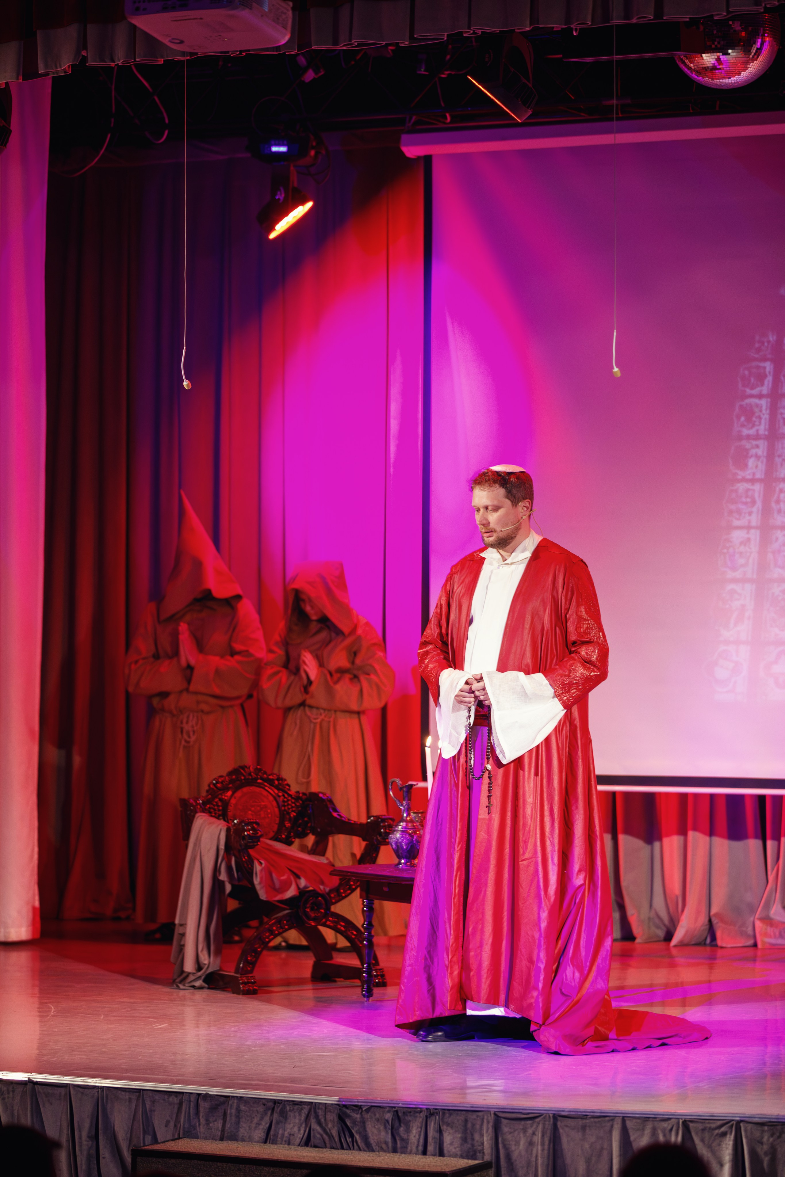 Мюзикл. Скрипка Паганини. Бэкстейдж. Фотограф портретист в Троицке и Москве Иван Парусиди