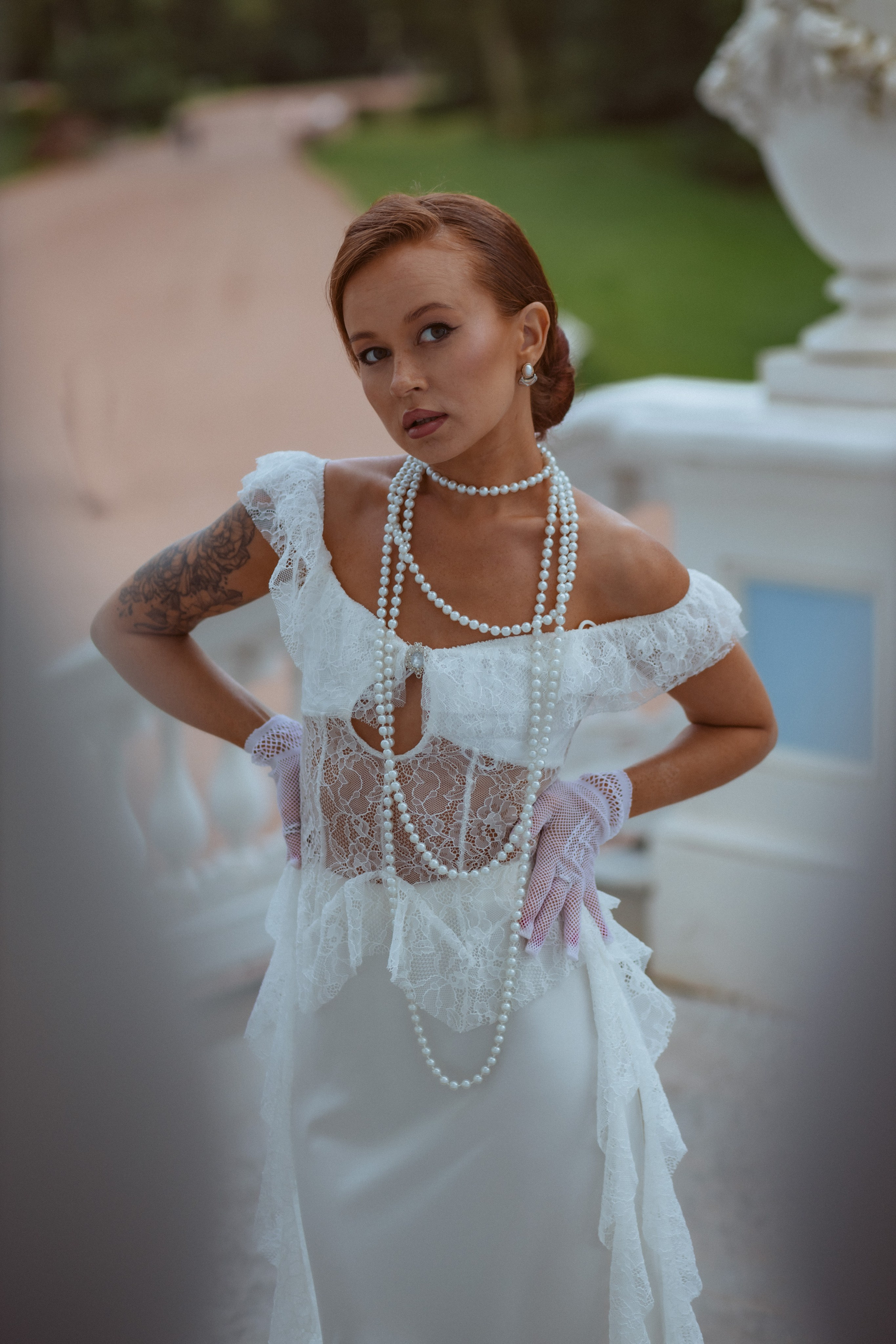 Фотосессия в парке летом Ораниенбаум