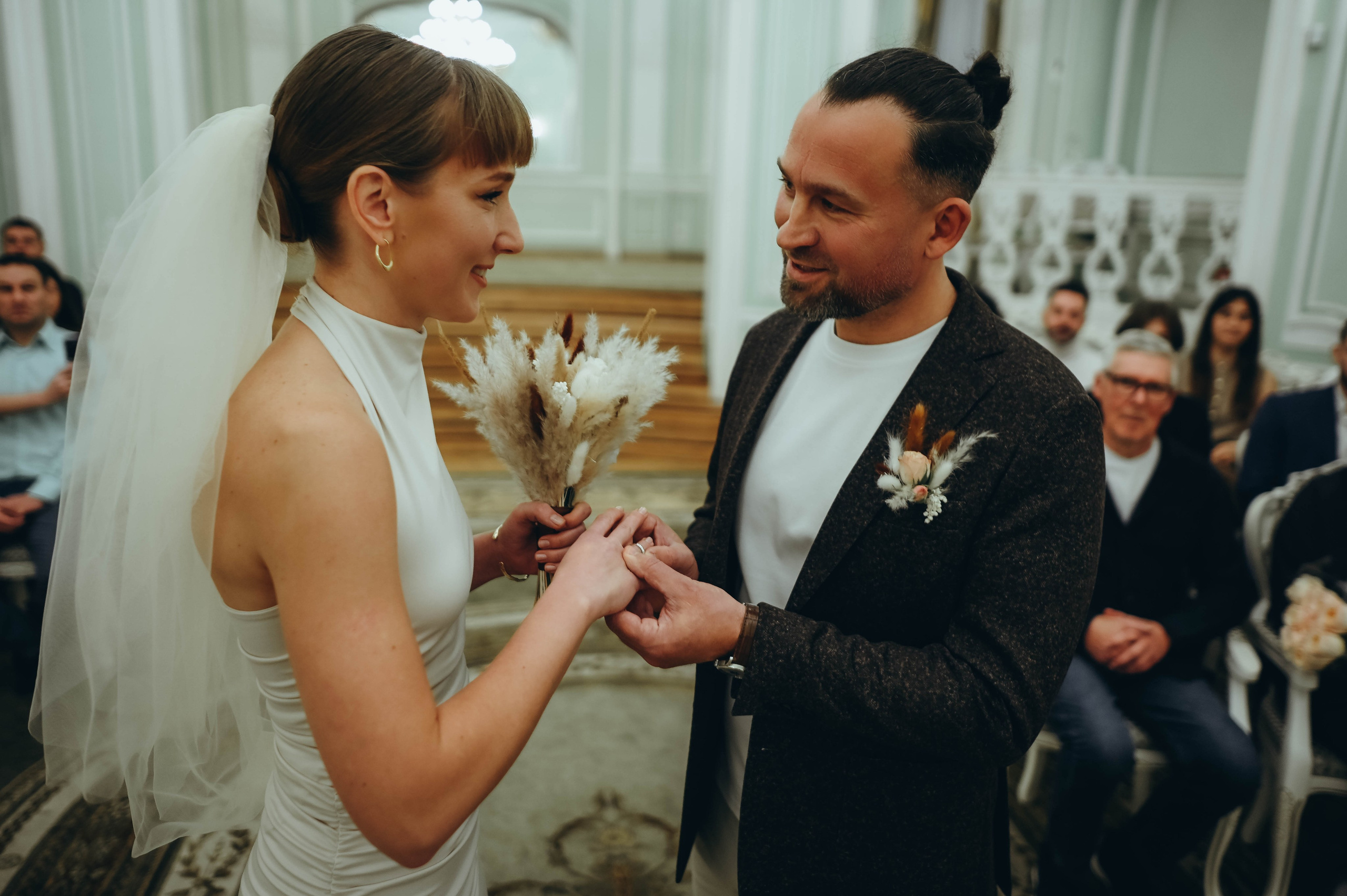 Свадебная прогулка. Ксения и Василий. Семейный и свадебный фотограф в Санкт-Петербурге Яна