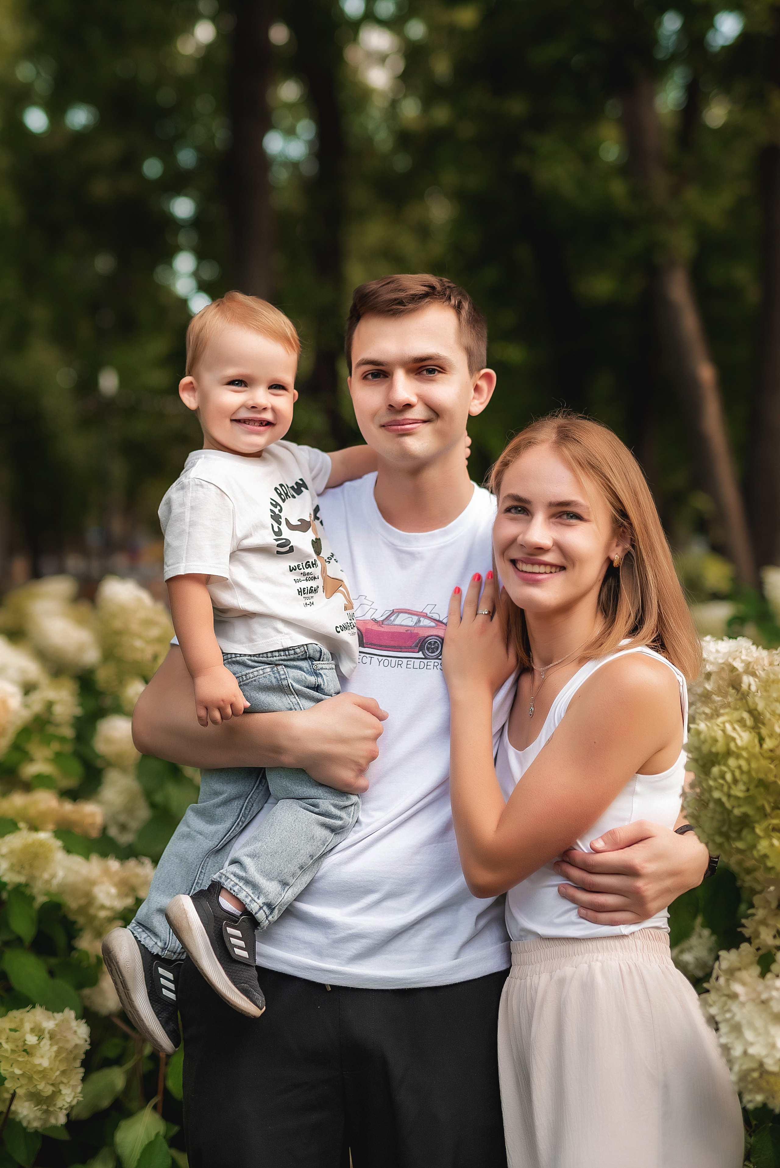 Семейная фотосессия в парке. Семейный, детский фотограф в Воронеже Анна Никитина