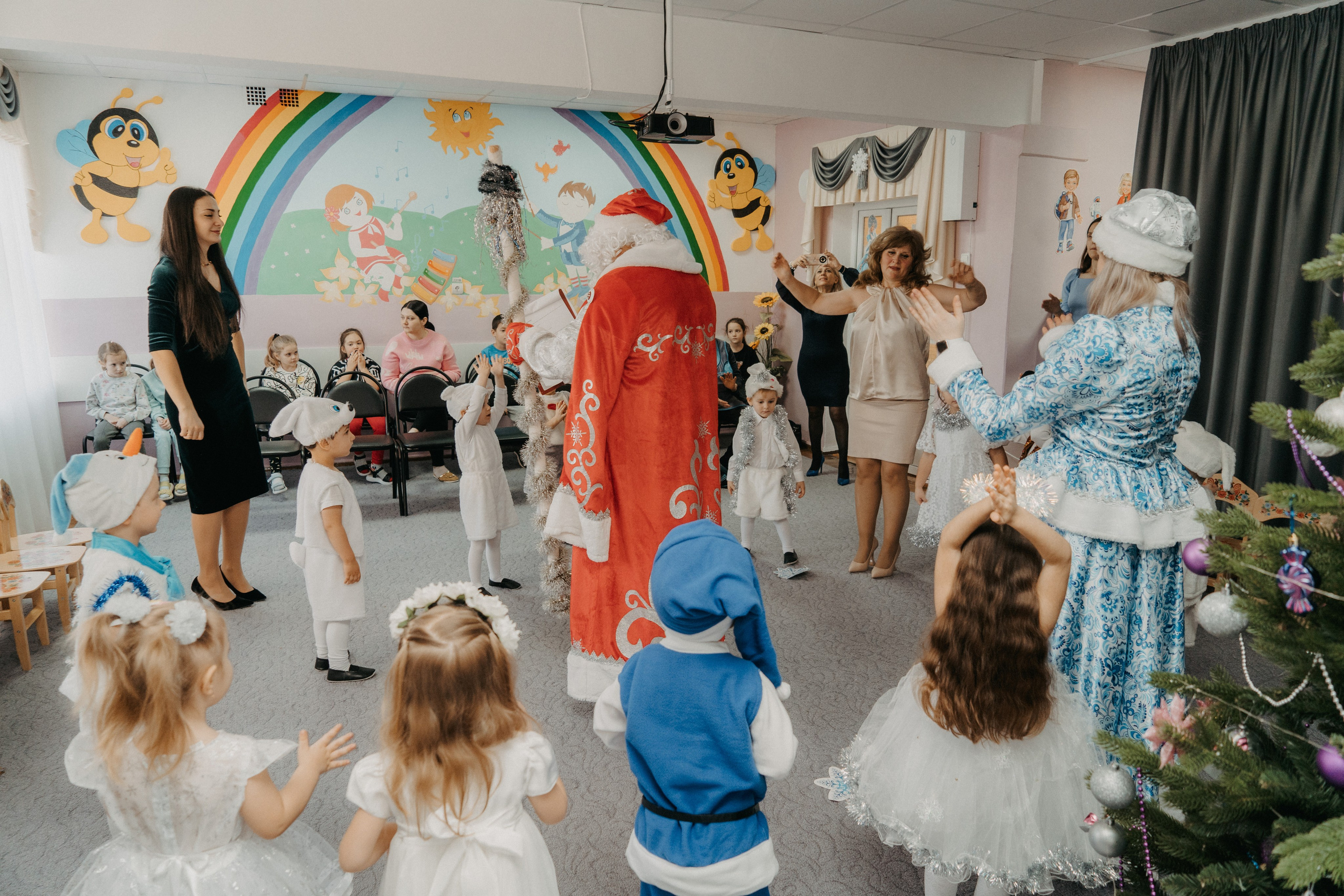 Утренник новогодний «Солнышко». Семейный lifestyle фотограф в Ростове-на-Дону