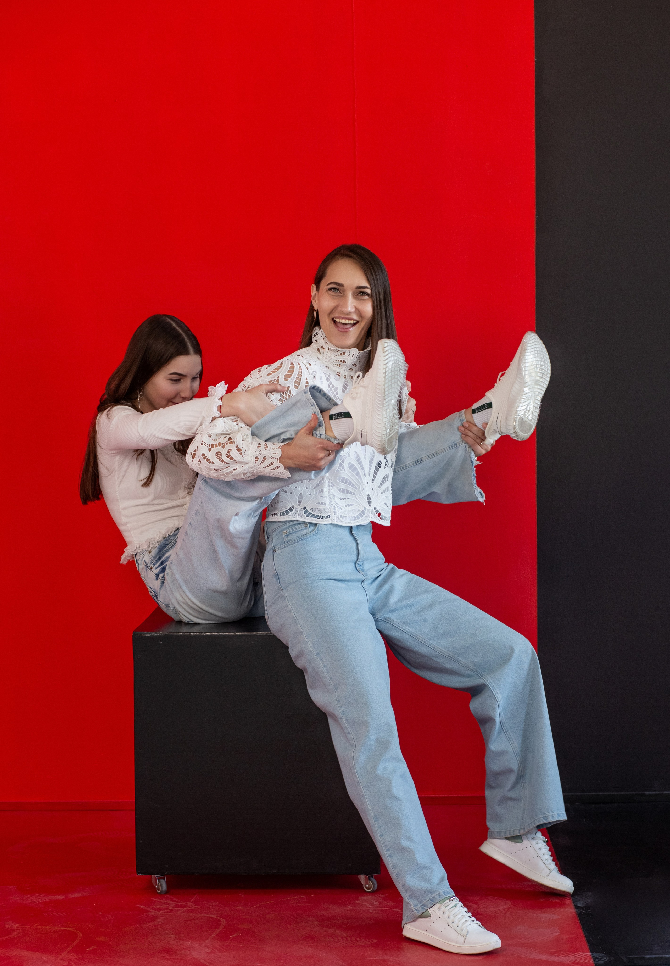 «Улыбка мамы, счастье дочки». Вера Соколова фотограф Воронеж