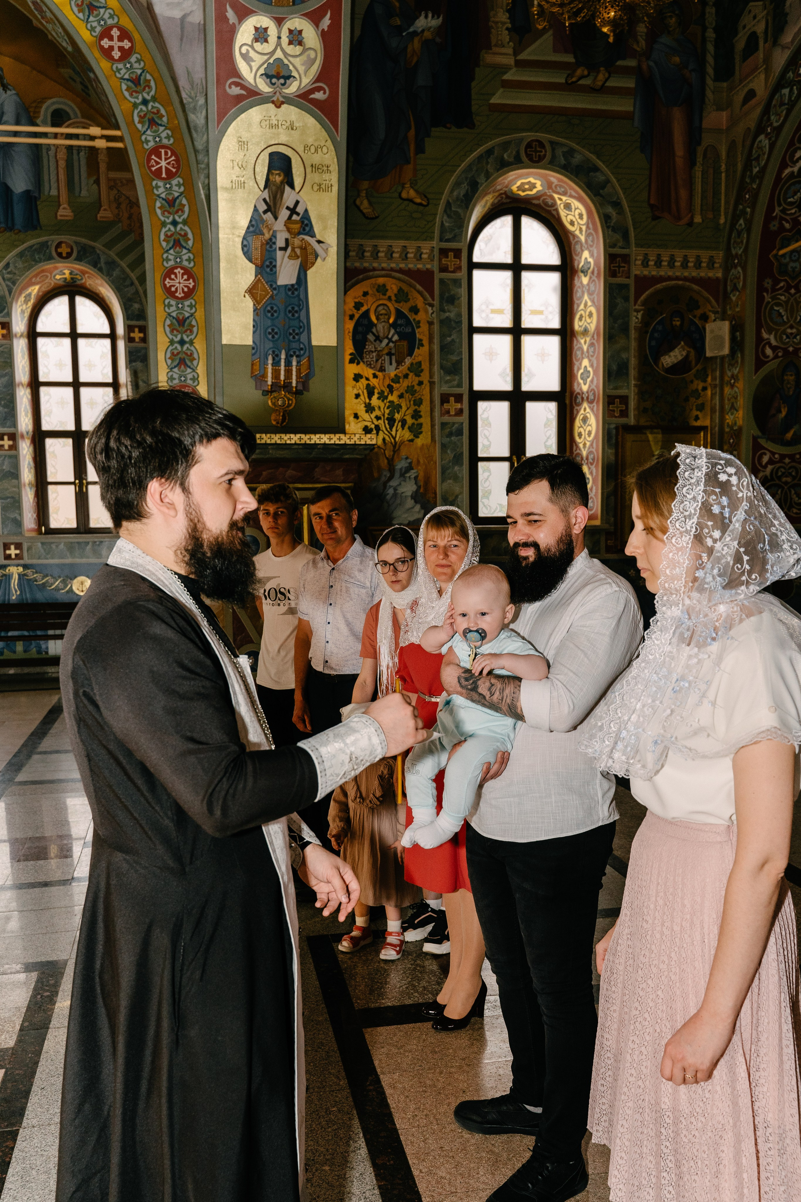 Крещение Федора. Свадебный фотограф Юлия Копылова