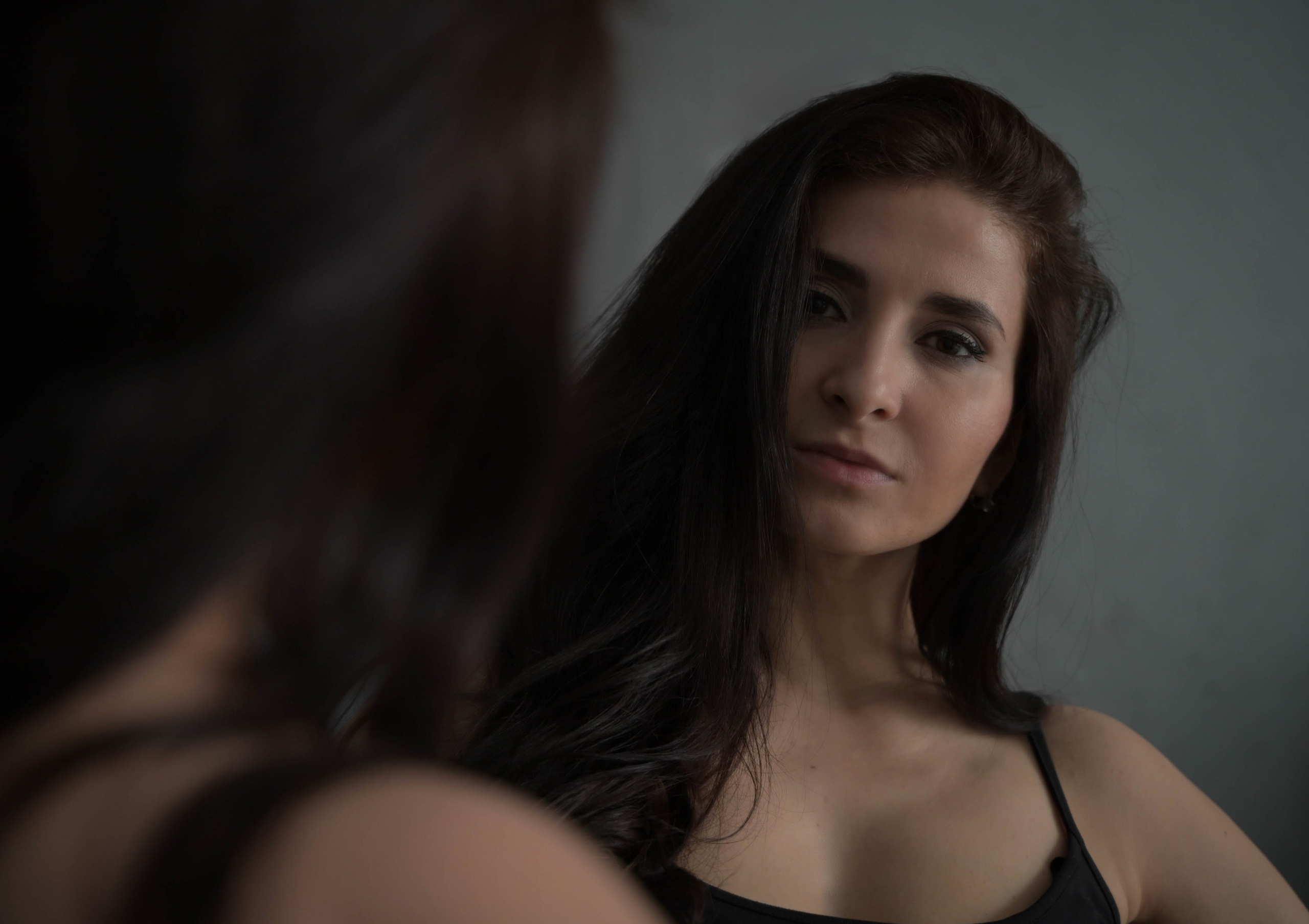 Женская фотосессия в студии для Аревик. Портретный фотограф в Москве Казьмина Олеся