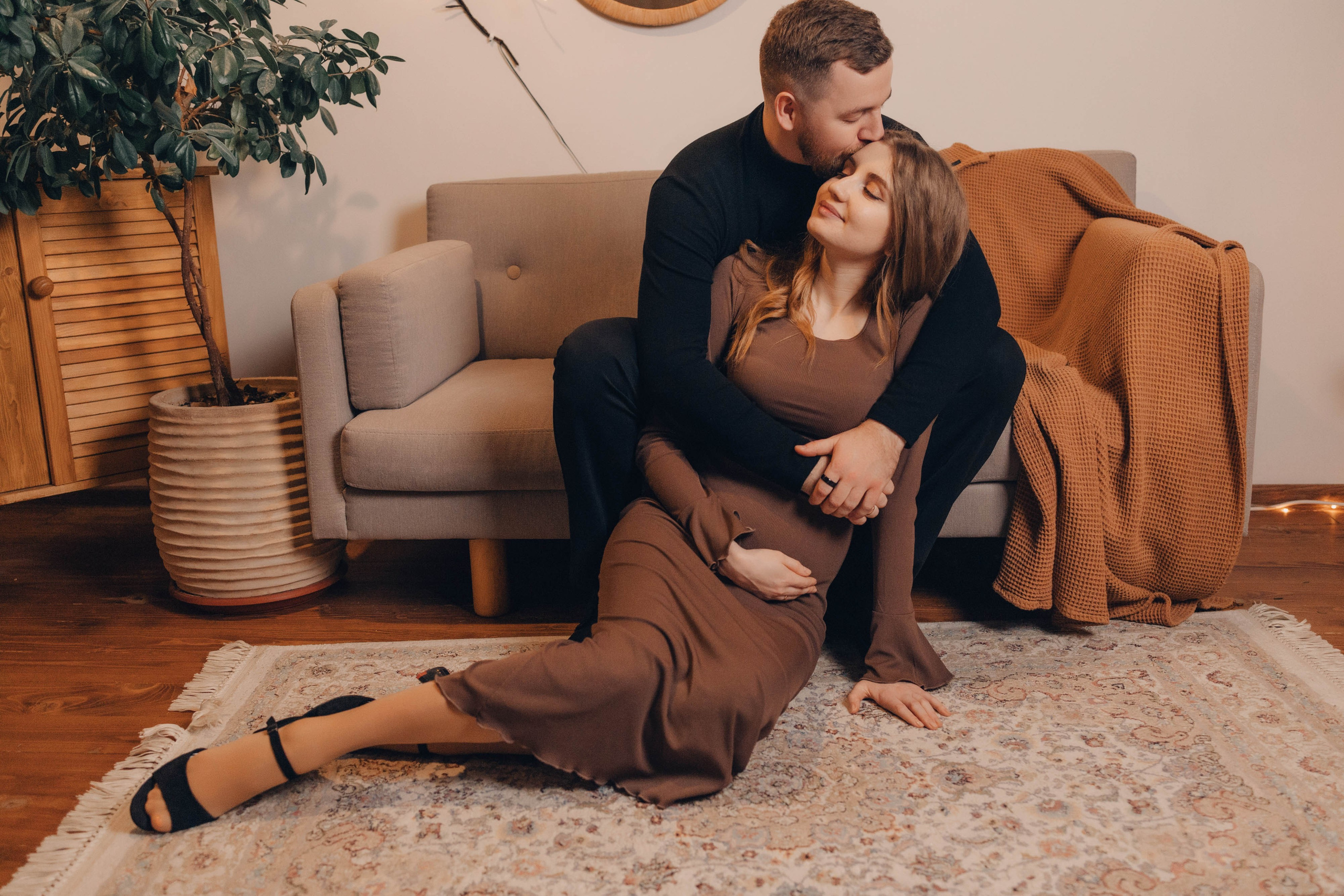 Новогодняя Леша и Маша